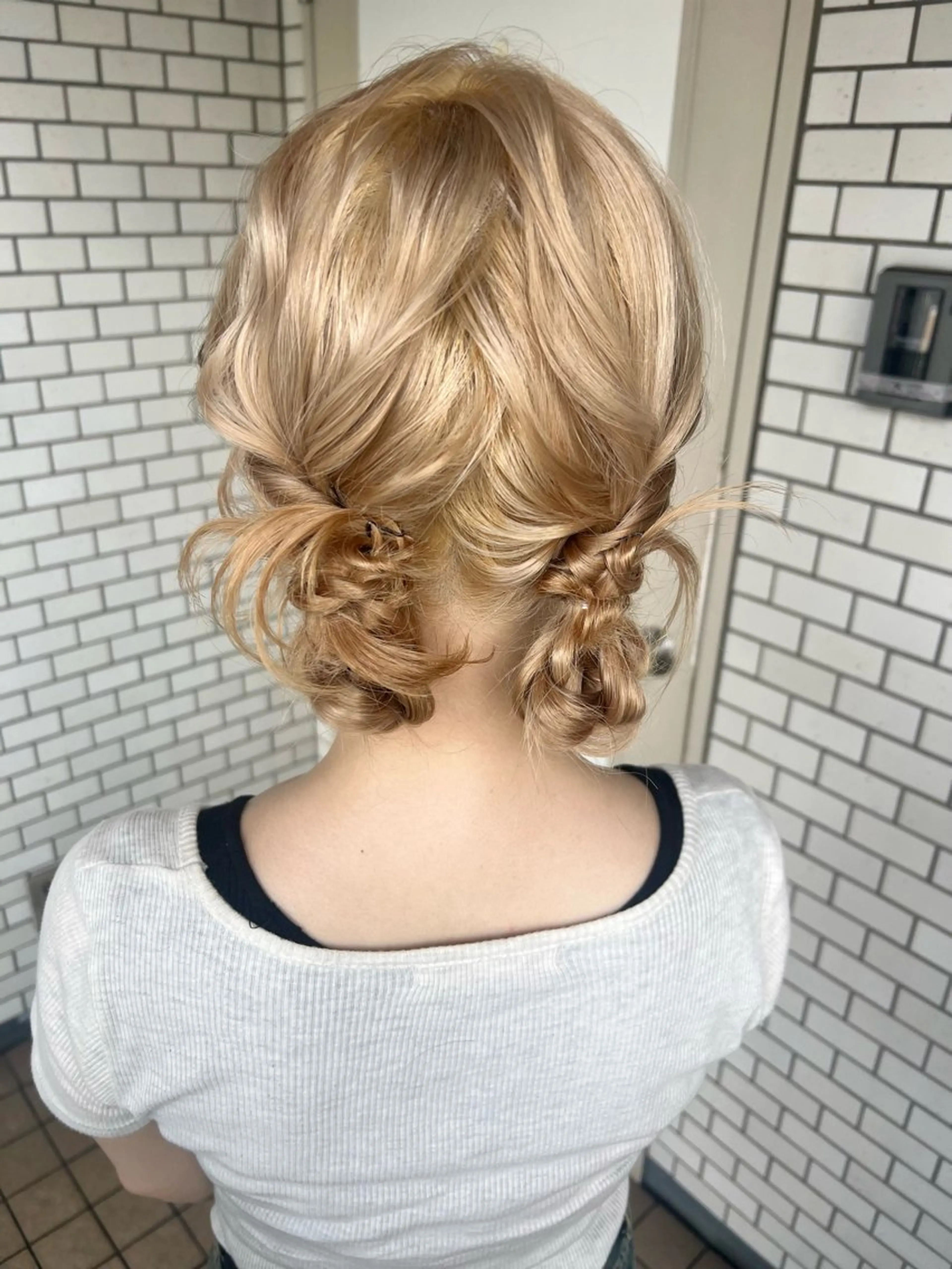 ヘアアレンジ ヘアセット 大人可愛いヘアメイク 💋🧚‍♀️しずかのヘアスタイル