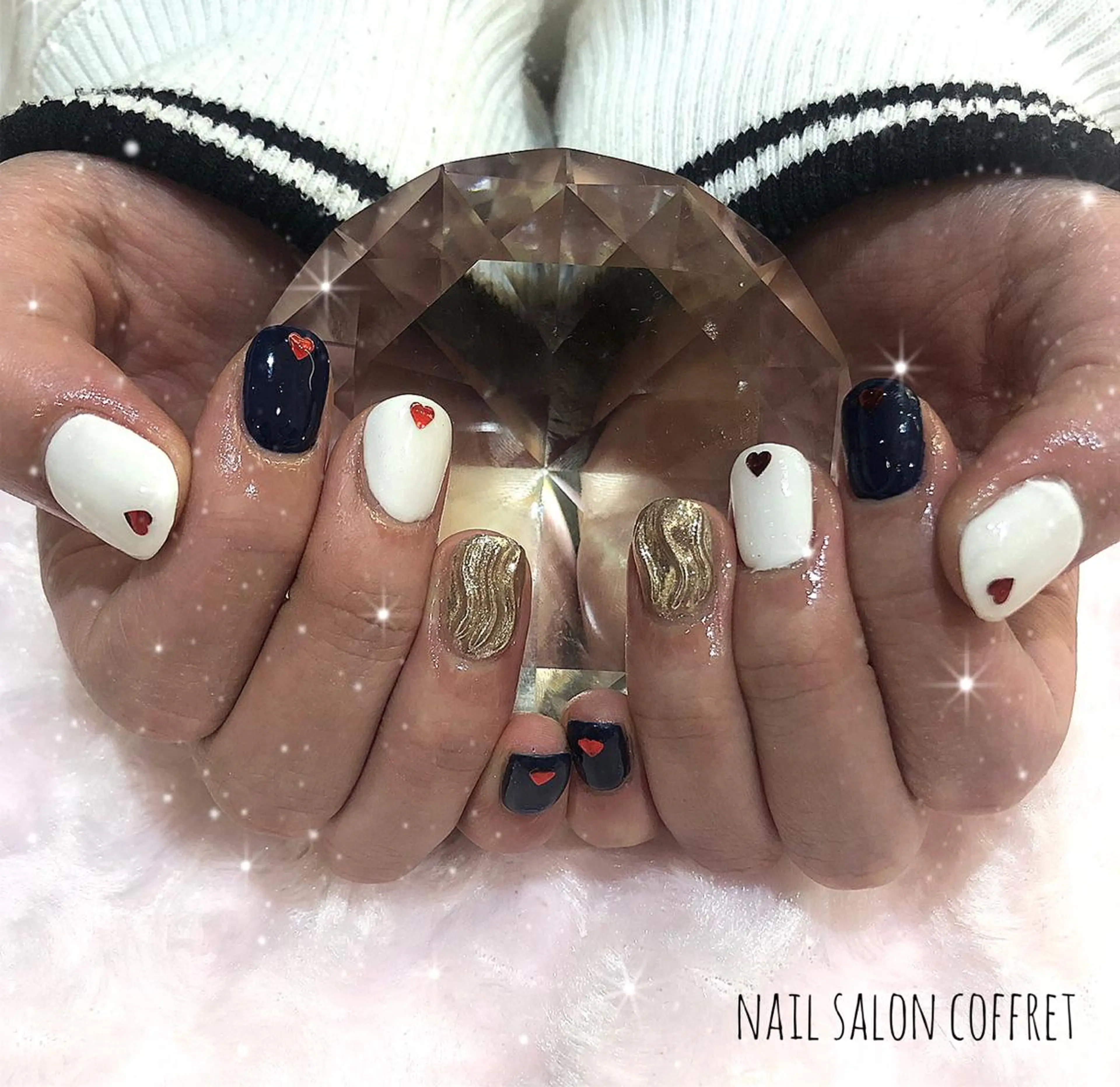 ネイル ミラーネイル WOLTOKYO池袋 💕maiのネイルデザイン