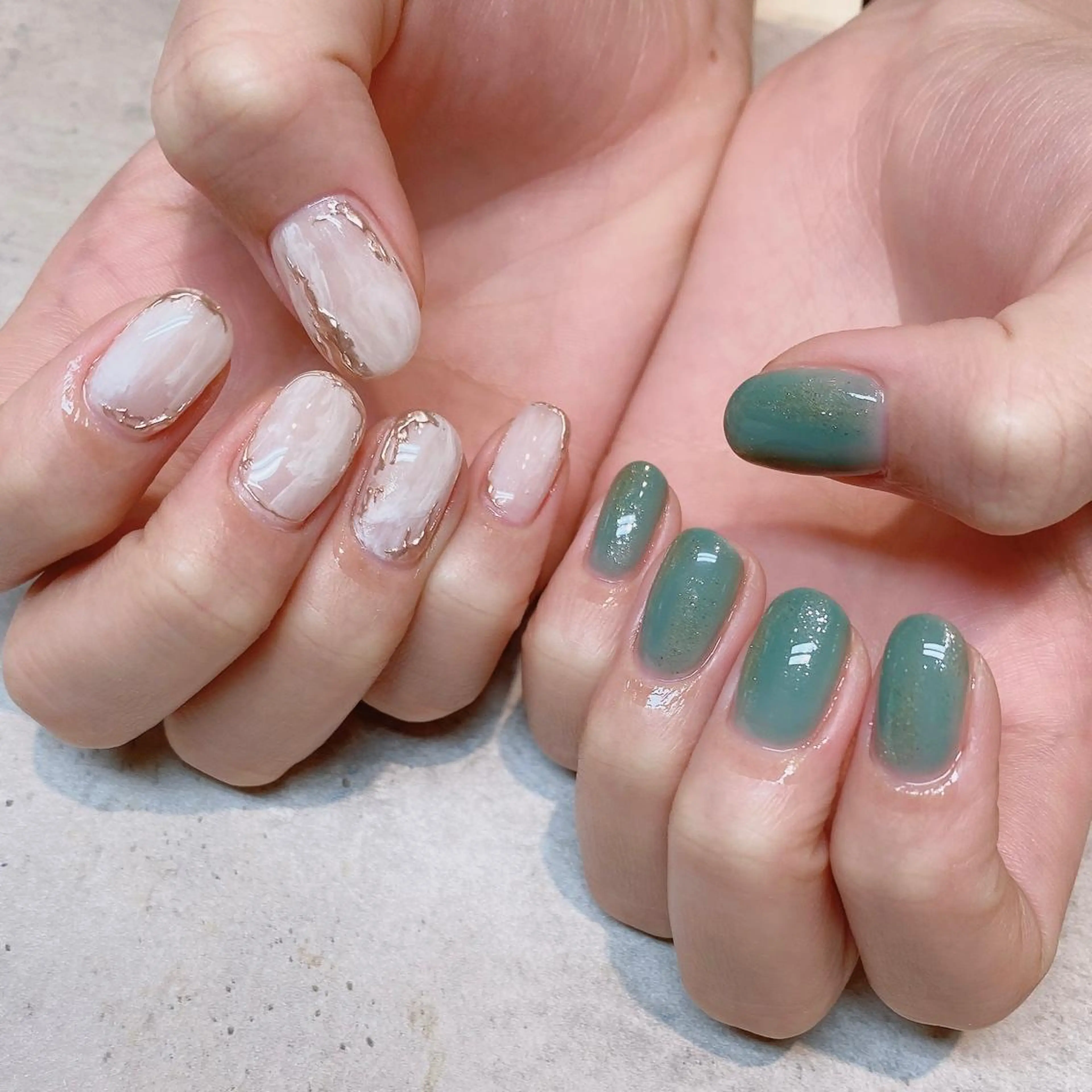 ネイル among アマン所属・lecoa_ kana／amongのネイルデザイン