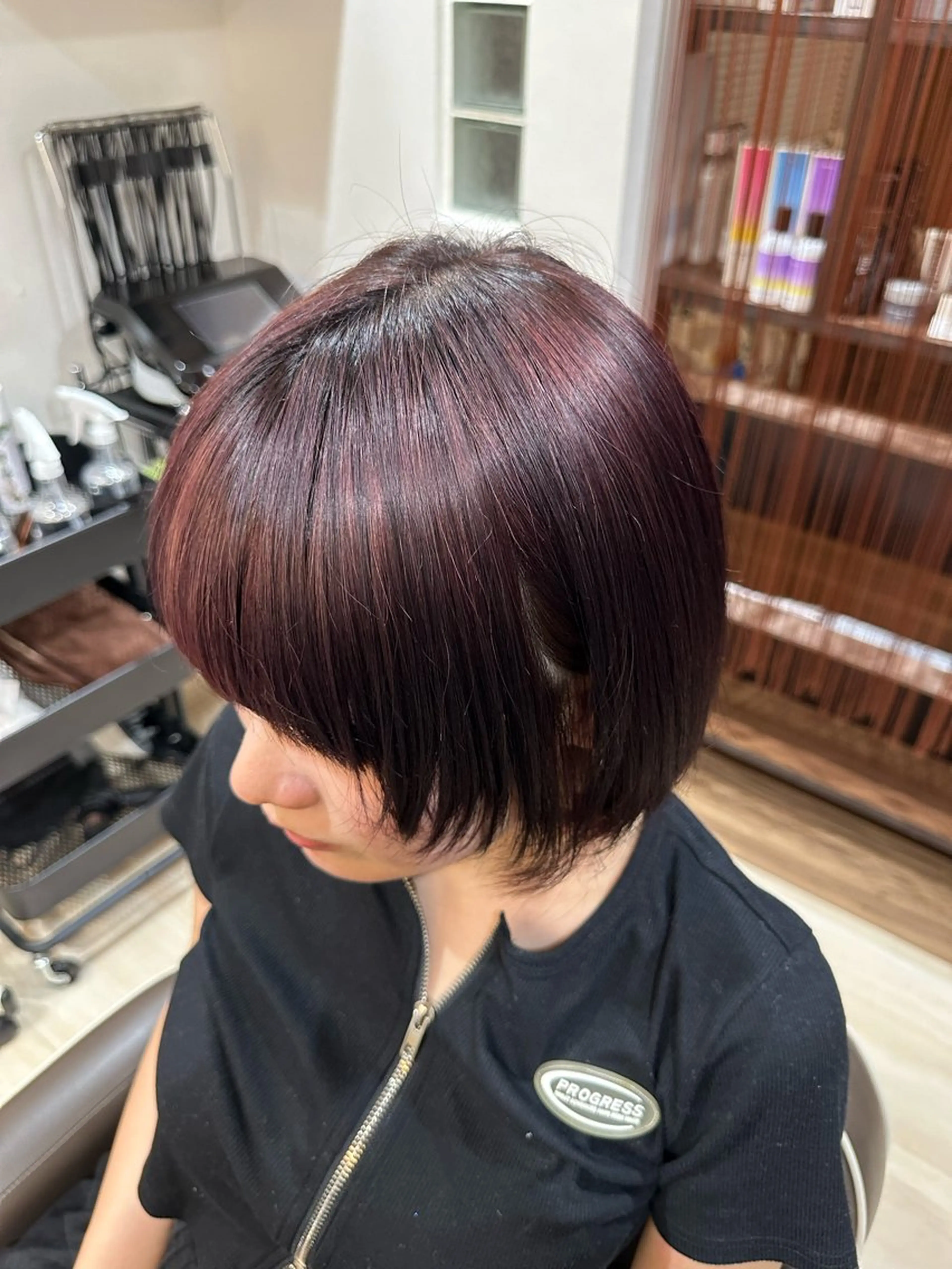 ショート カラー 柴田 大輔のヘアスタイル