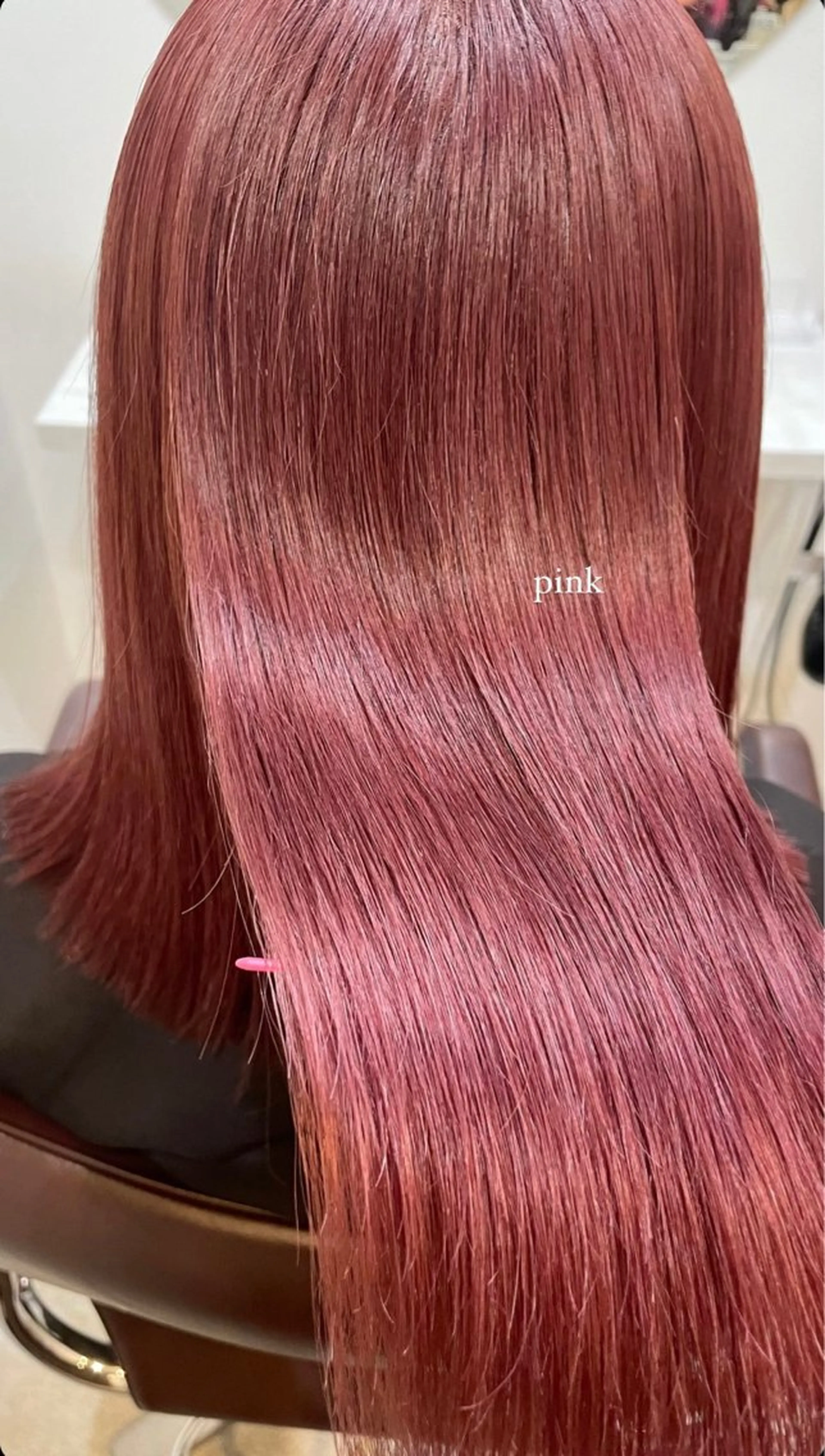 セミロング 赤味消しcolor 🌿🤍Ayaのヘアスタイル