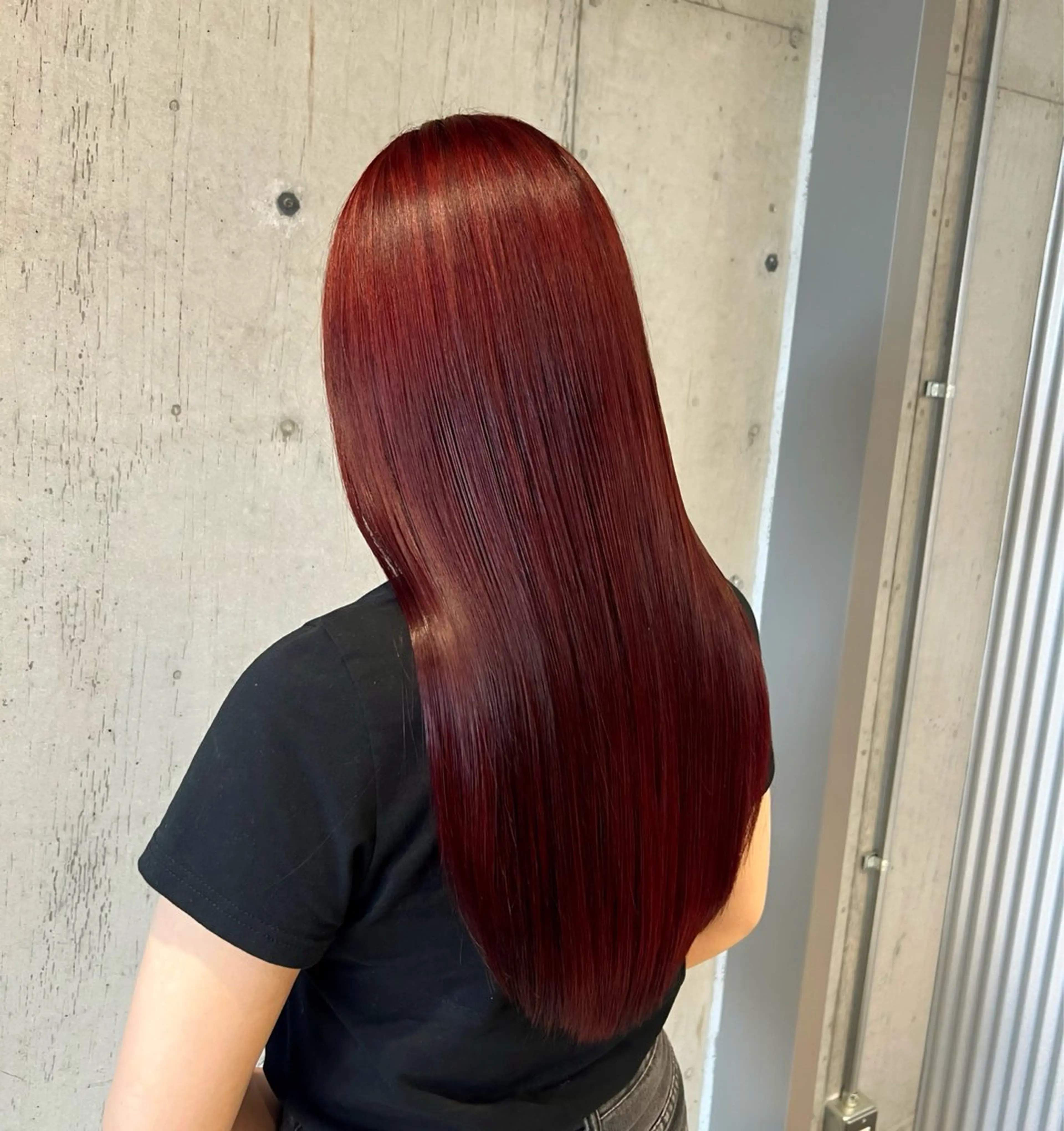 ロング カット ヘアカラー トリートメント ヘッドスパ 暖色magico/ レイヤーゆいかずきのヘアスタイル