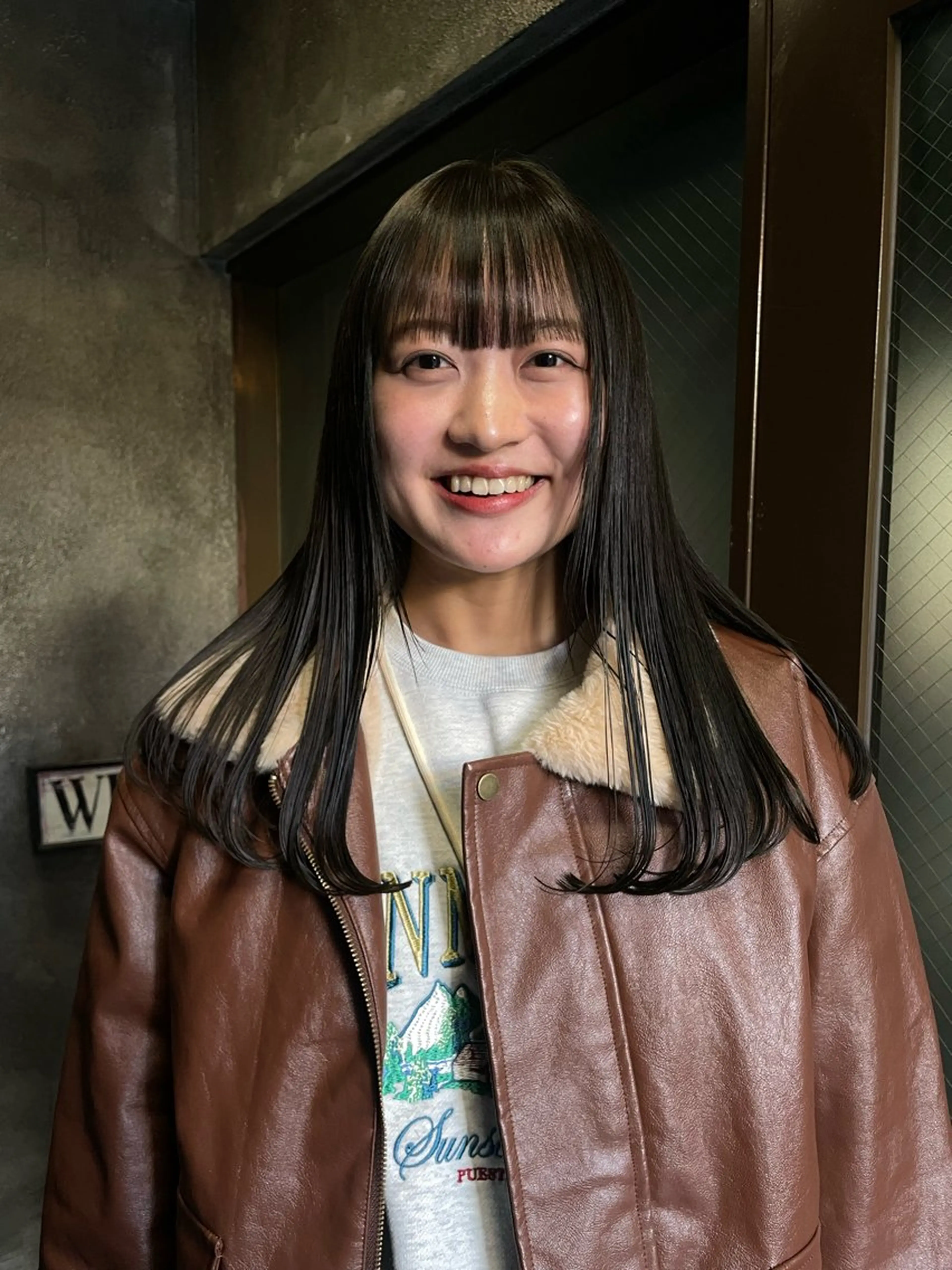 ロング カラー パーマ ヘアアレンジ レイヤー/ 透明感カラー/マドカのヘアスタイル