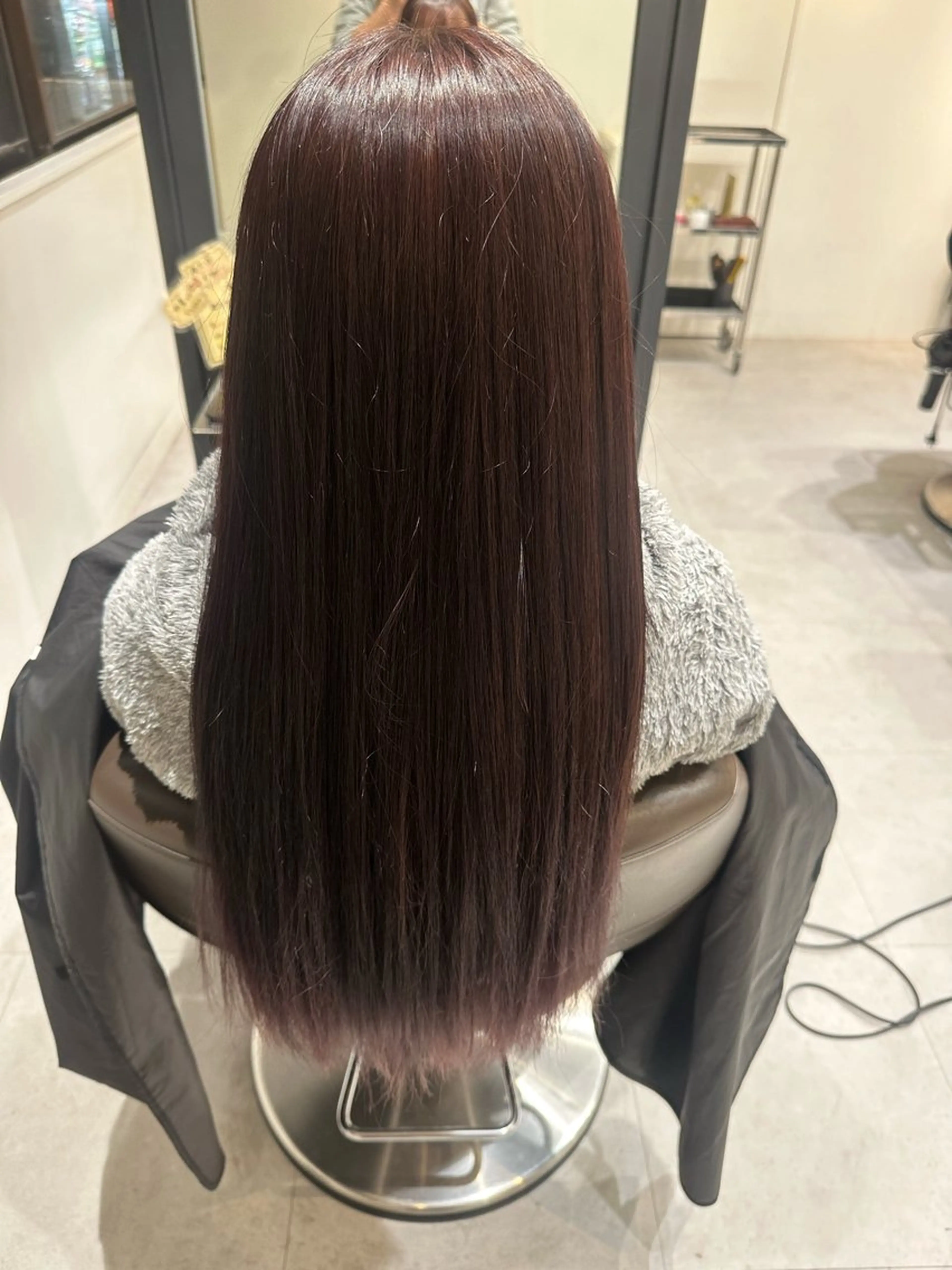 カラー ヘアカラー はらゆか🦄レディー スカット🧸のヘアスタイル
