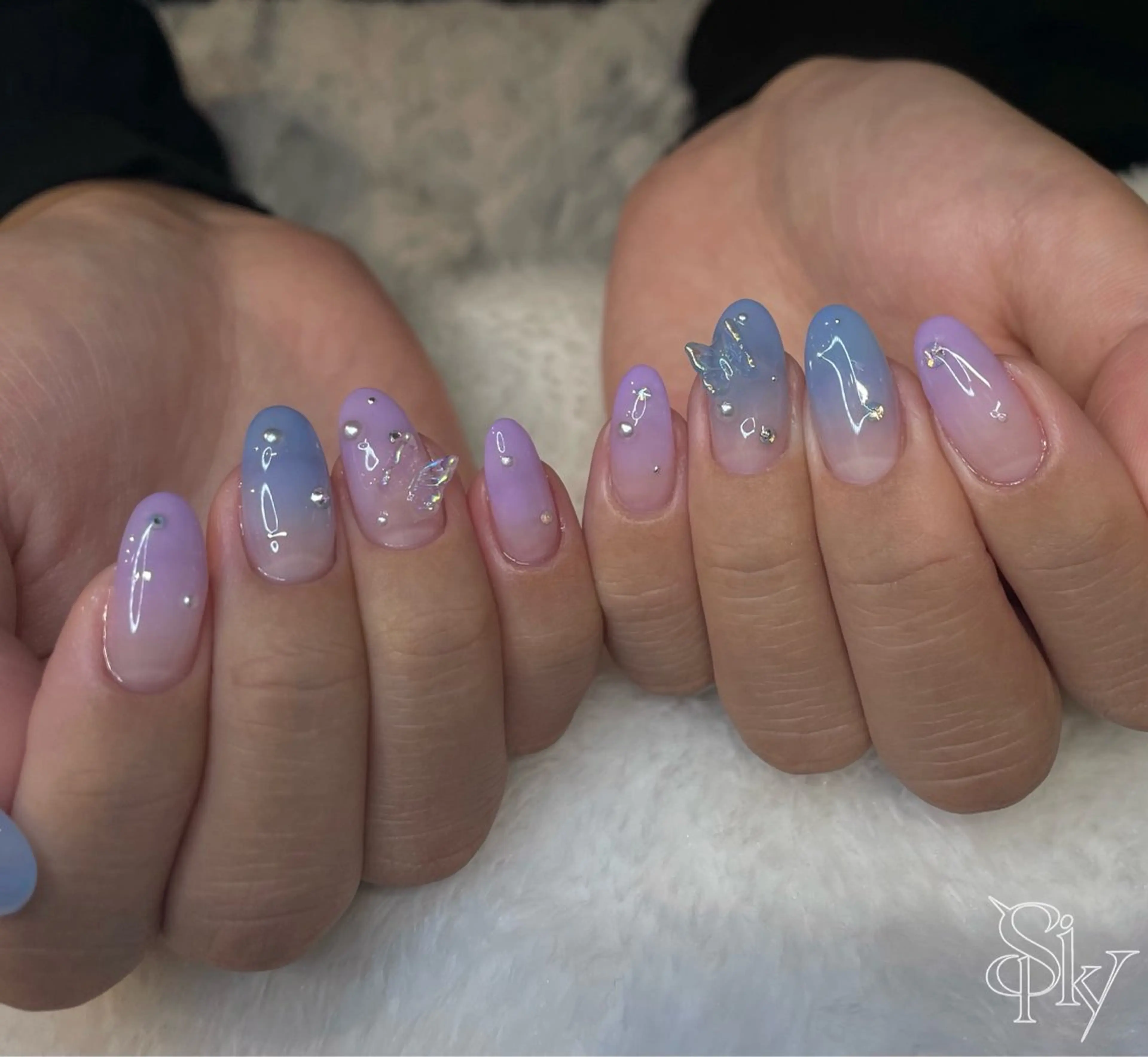 ネイル ハンドネイル Spiky とうげ ふうかのネイルデザイン