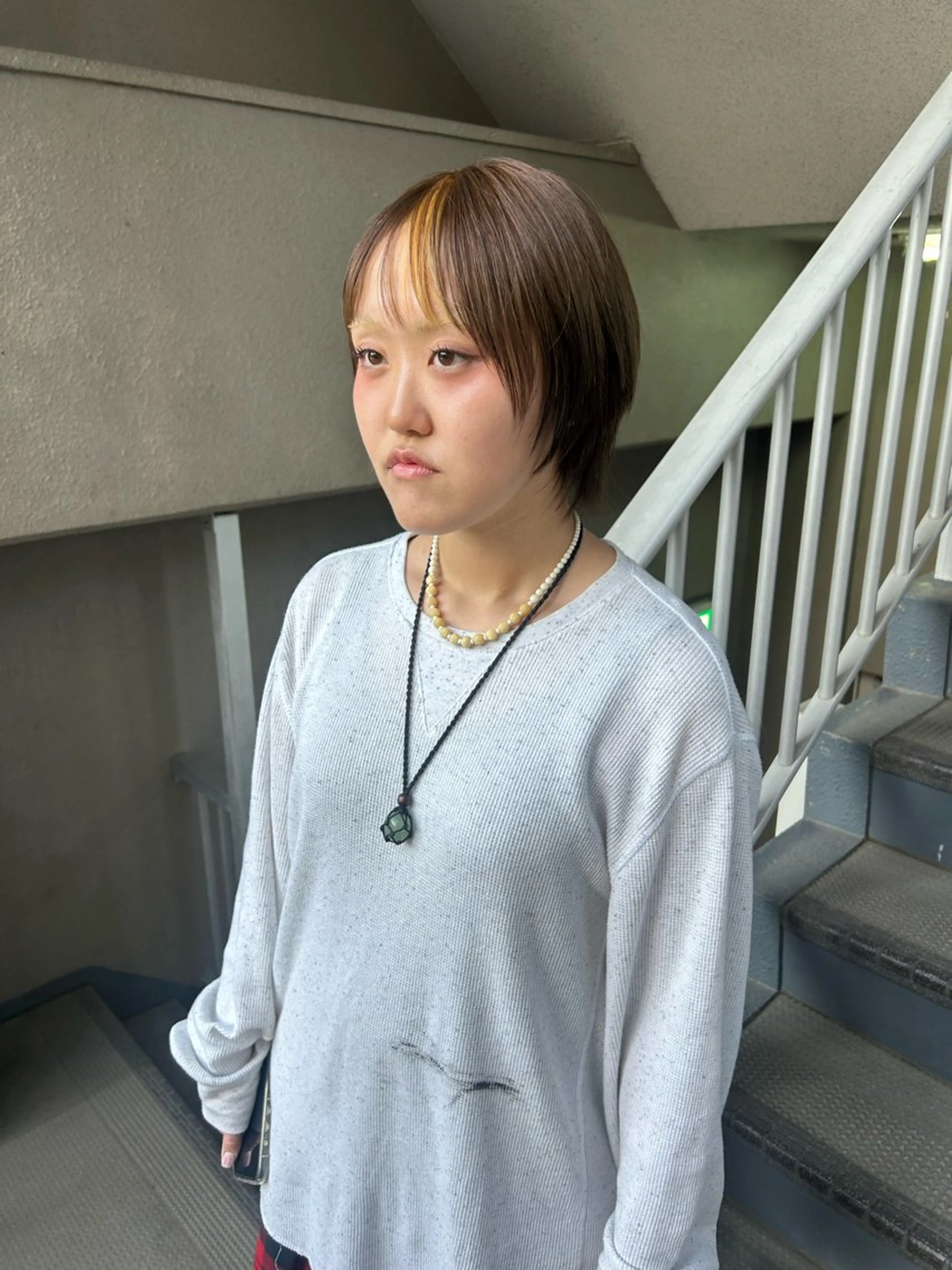 カラー ブリーチ O.designs所属・結花 (ユウカ)のヘアスタイル