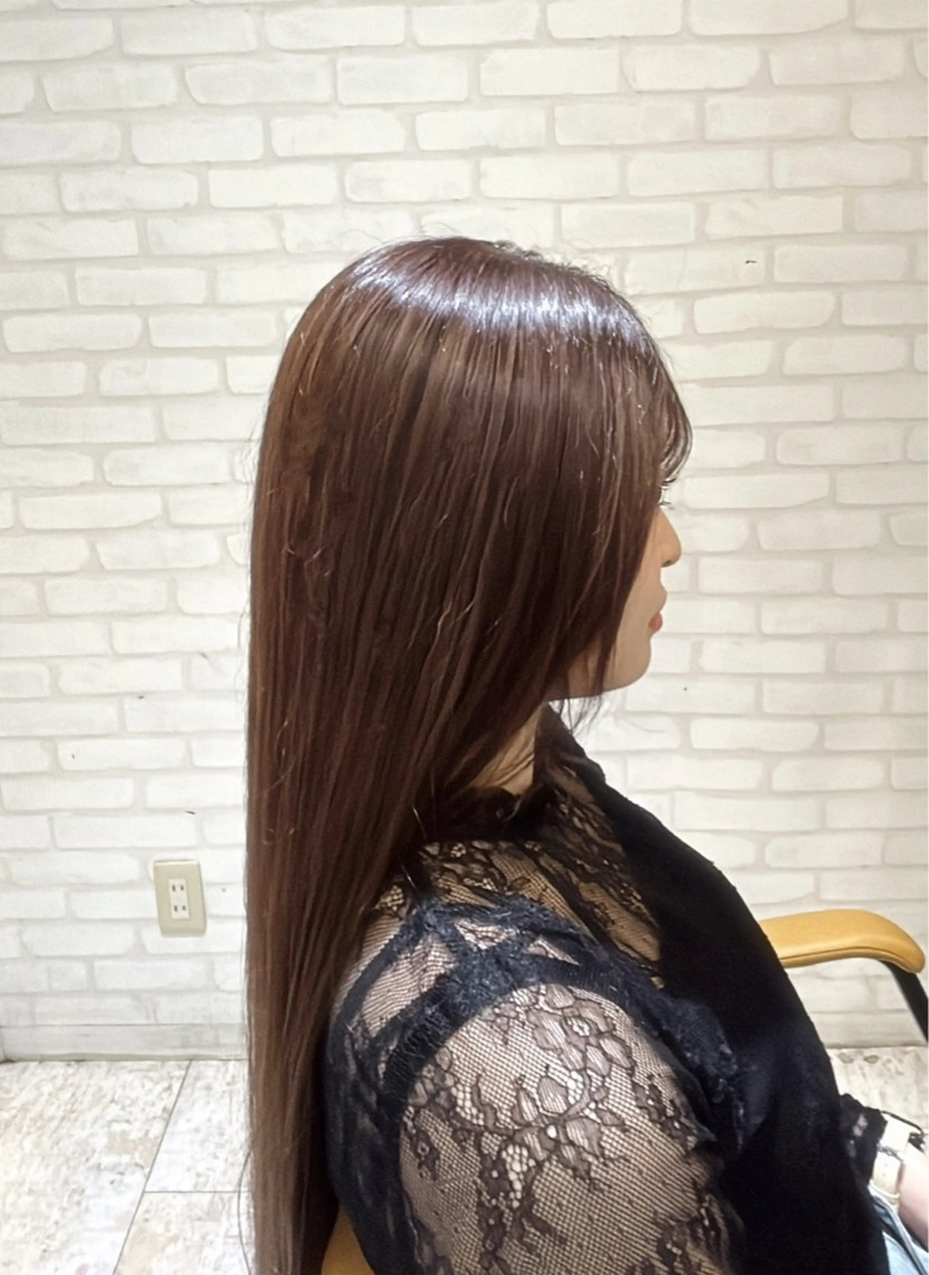 ロング カラー ヘアカラー ⭐︎古代(フルヨ)✨ 捺音(ナツネ)🍀のヘアスタイル