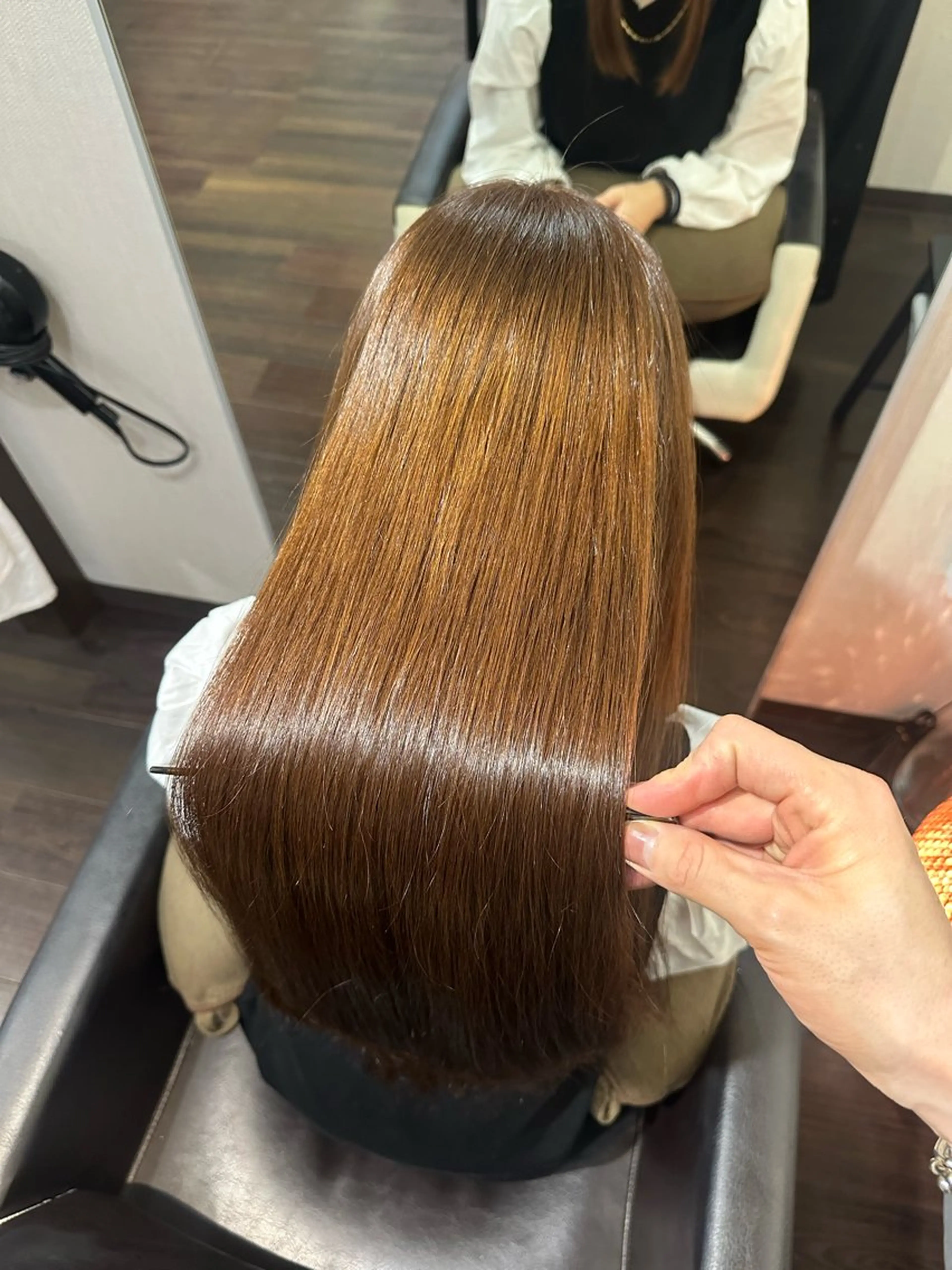 ロング カラー カット ヘアカラー トリートメント ヘッドスパ youres hair 東口店所属・🌸ULTOWA🌸 髪質改善/縮毛/店長のヘアスタイル