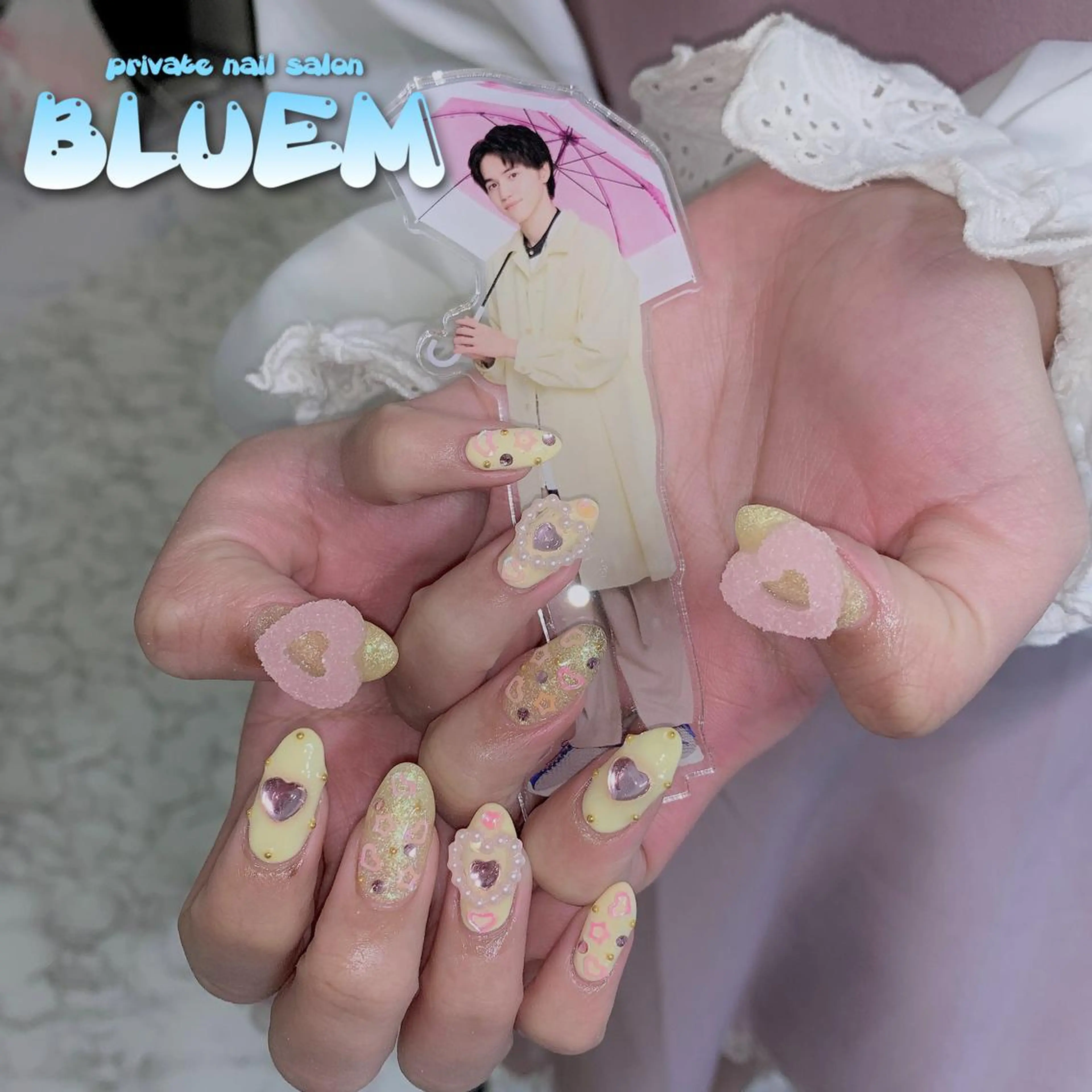 ネイル ハンドネイル BLUEM なな🐶のネイルデザイン