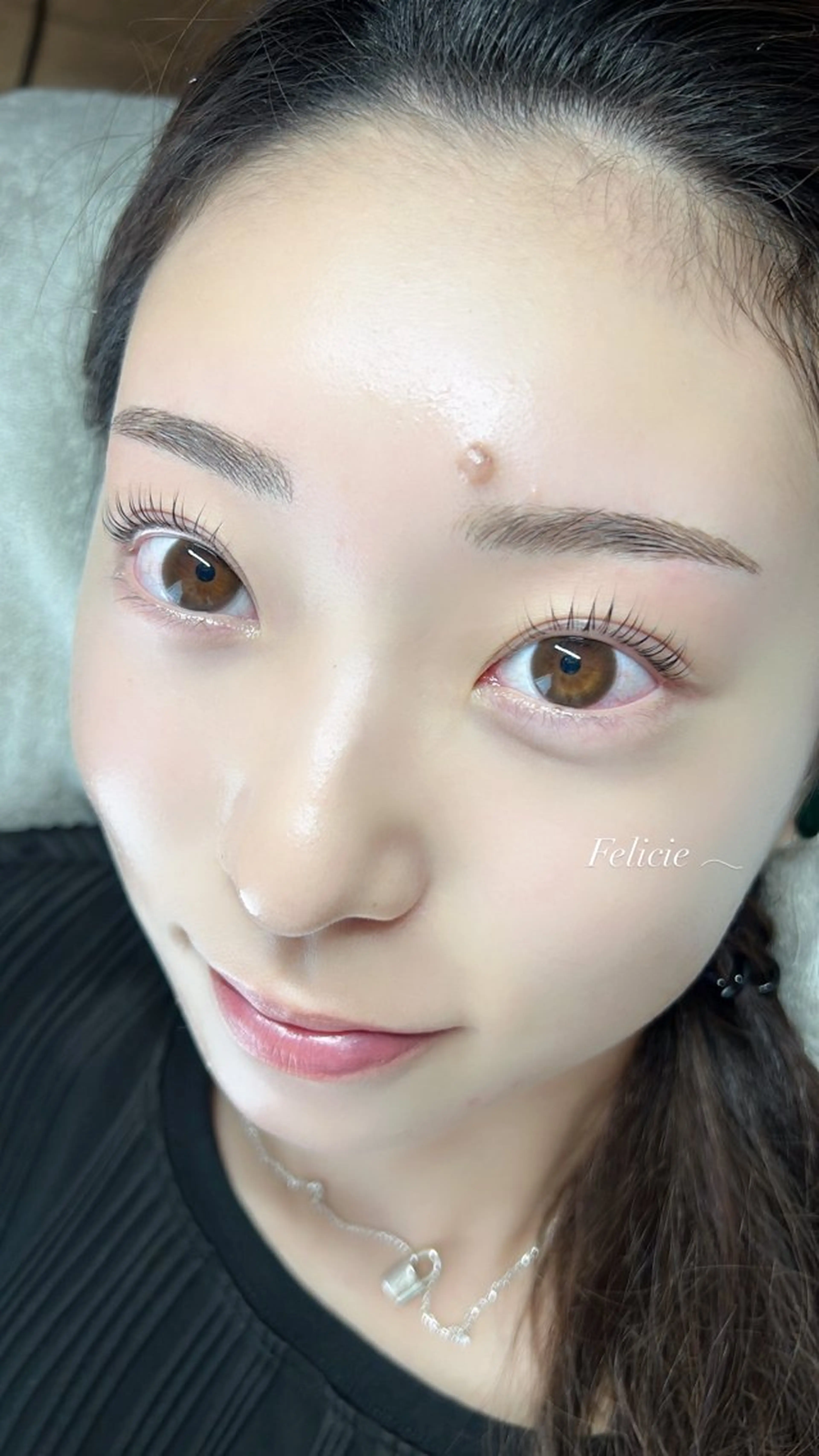 マツエク・マツパ パリジェンヌラッシュリフト ワックス脱毛 眉カット その他(アイブロウ) Felicie＊ Sayakaのマツエク・マツパデザイン