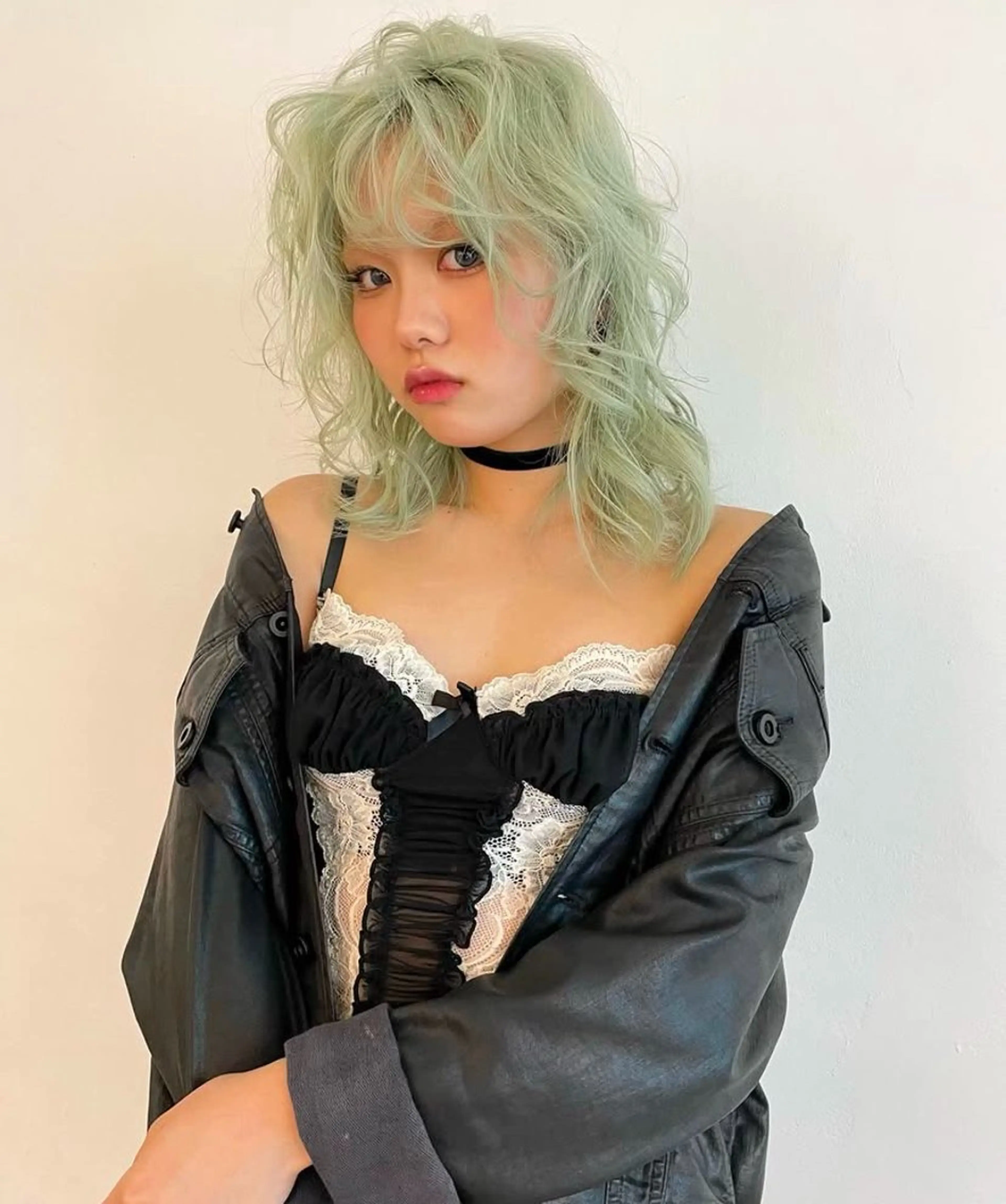 🌈ᵕ̈*👽ブリーチ➕カラー👽🌈ᵕ̈* ➕Aujuaシャンプー＆トリートメント付き✨️の写真