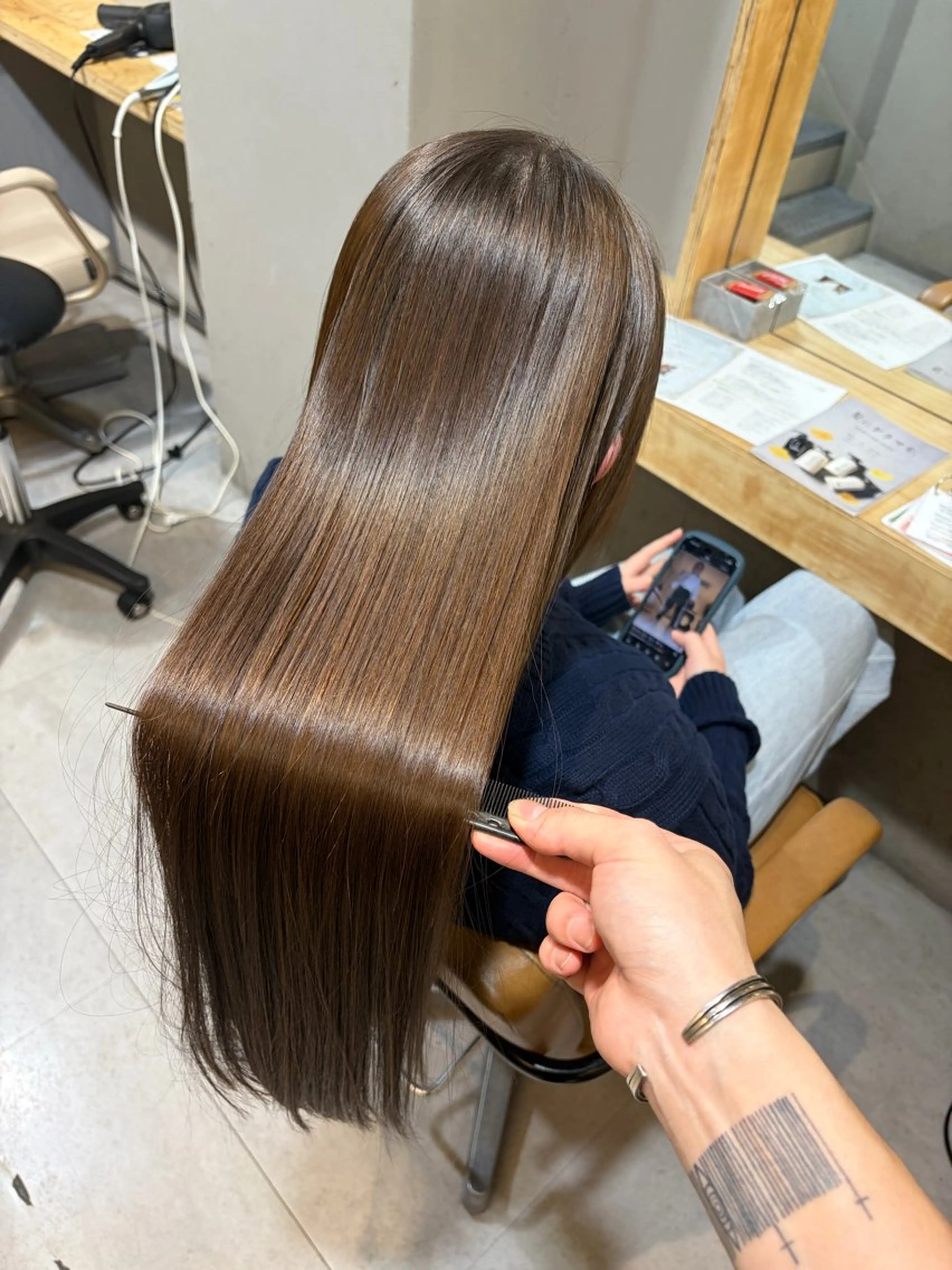 ロング ioe竹原 祐樹のヘアスタイル