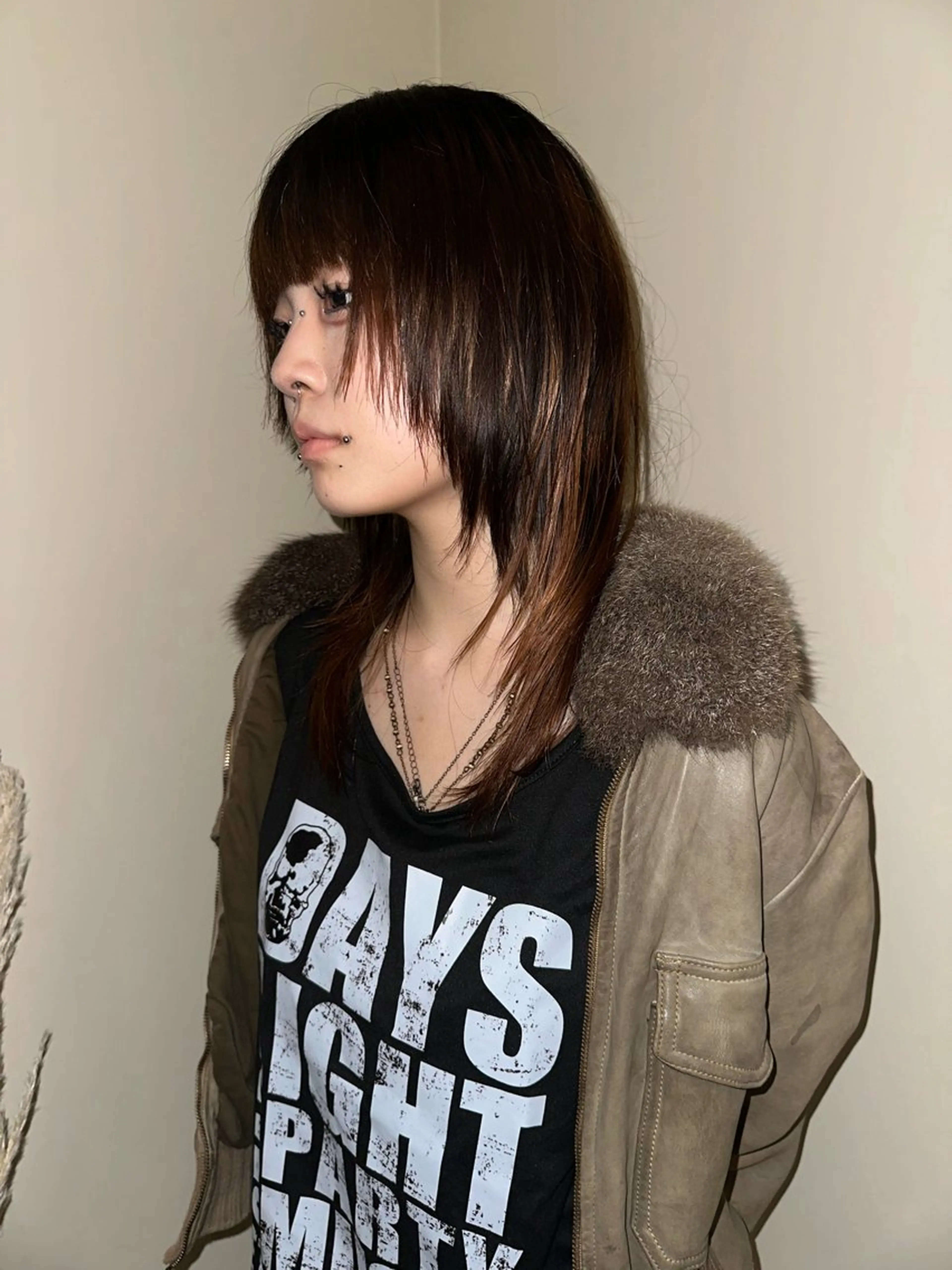 セミロング そーた/メンズ/ デザインカラー/のヘアスタイル