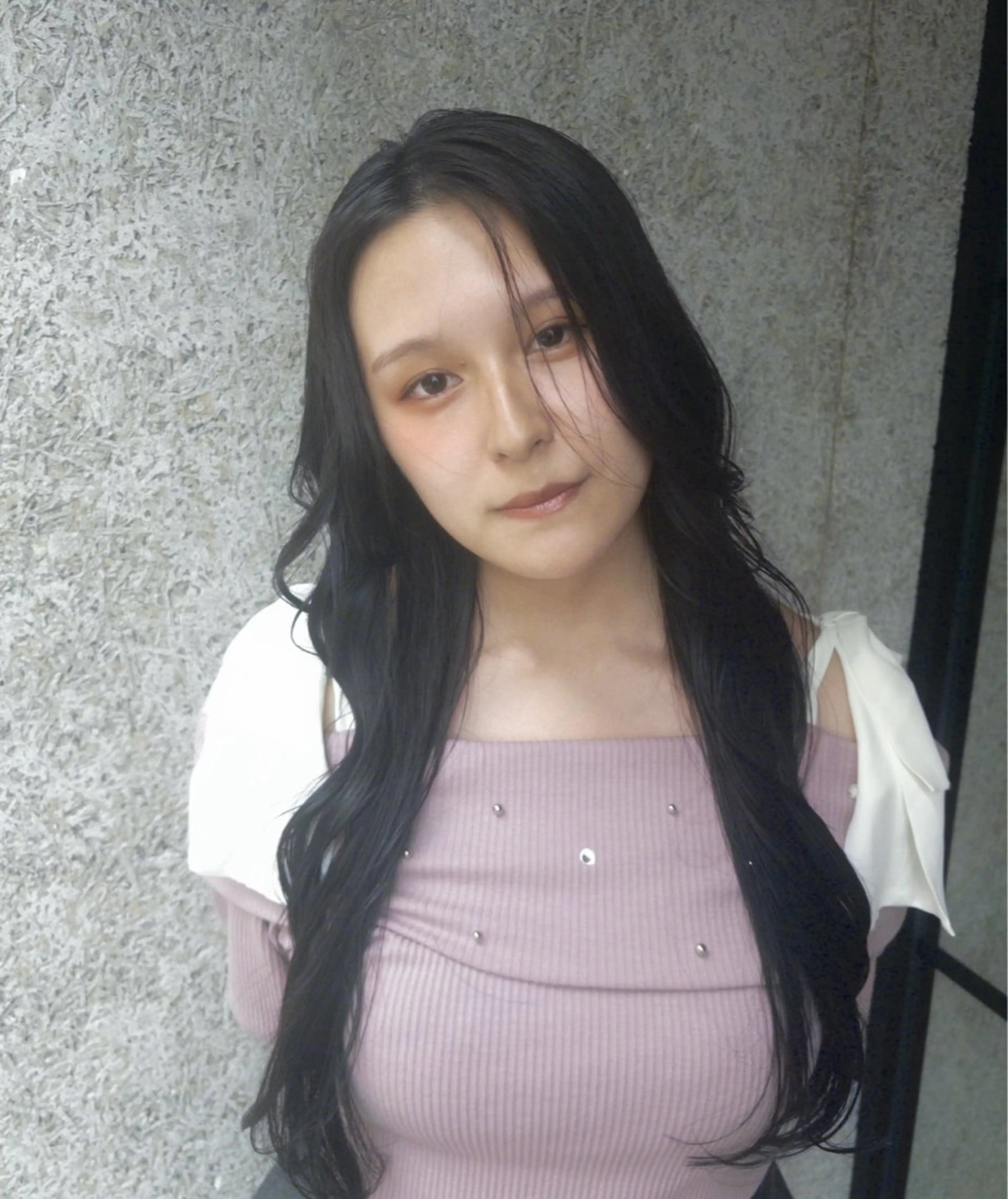 ロング カラー 透明感カラー イルミナカラー ヘアカラー トリートメント 【sica】 チナのヘアスタイル