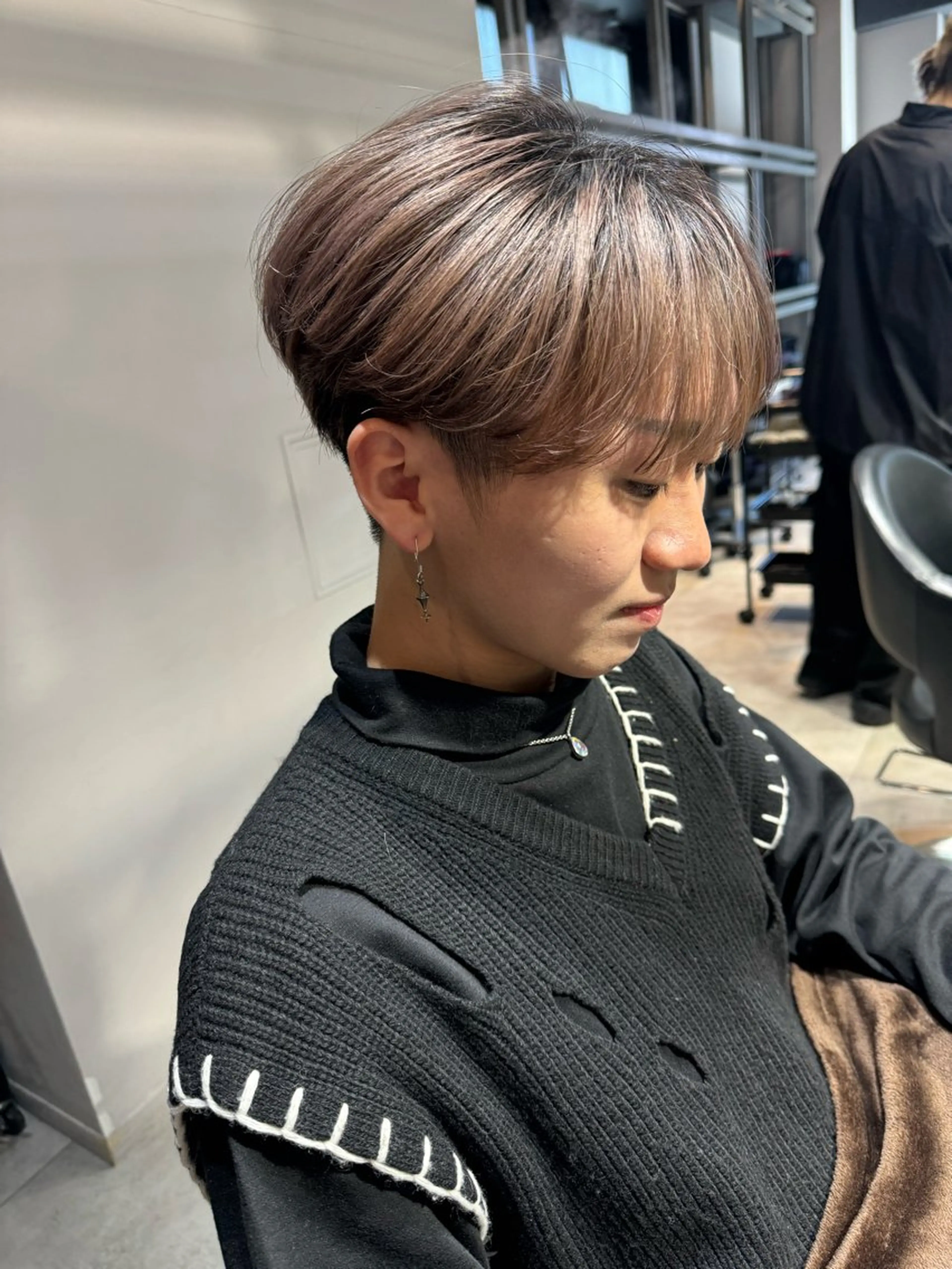 ショート メンズ マッシュ シースルーマッシュ カット Dxxxx III所属・オシャレ女性目線の 大人メンズ❁⃘*.ﾟのヘアスタイル