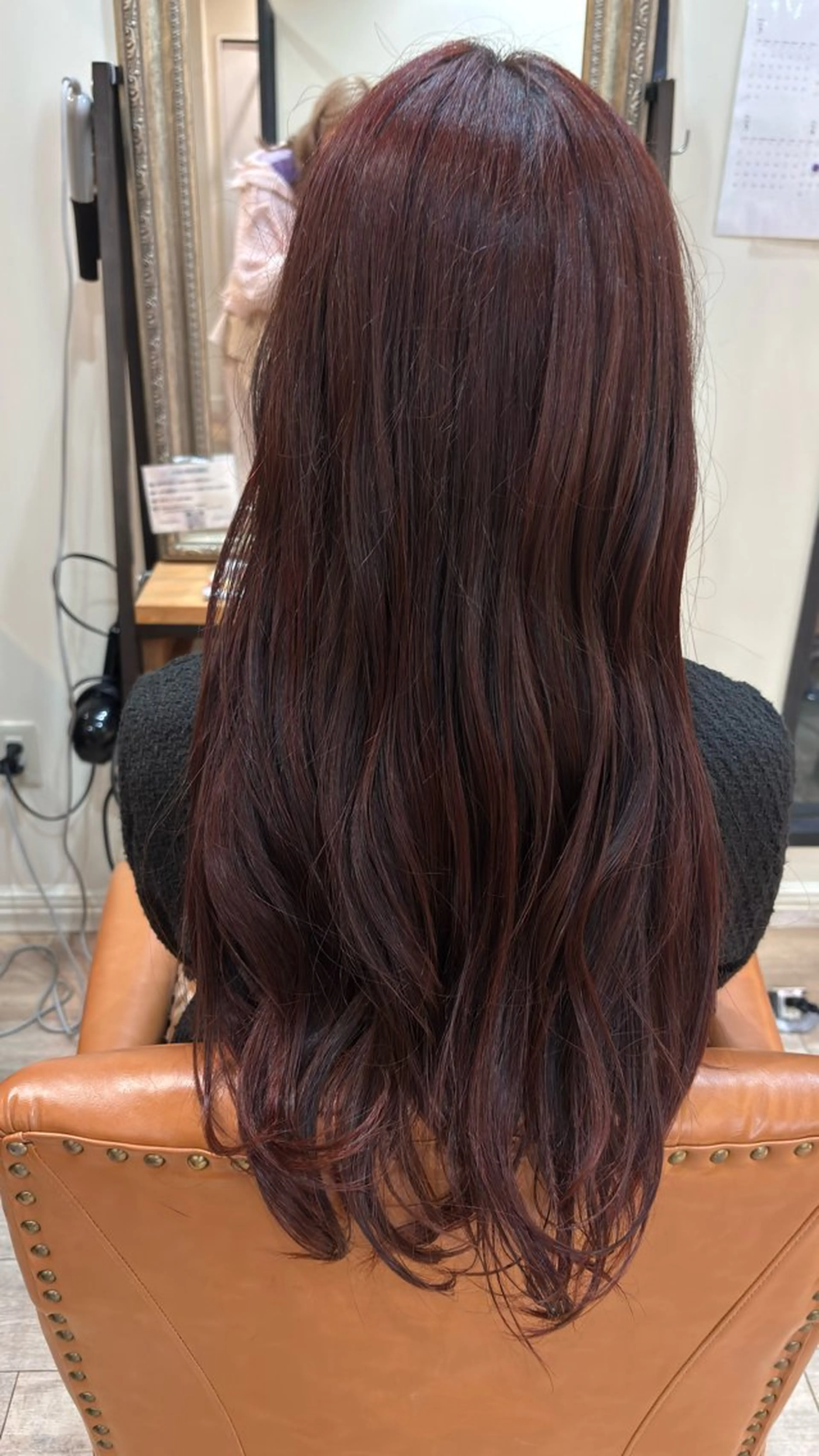 ロング ヘアカラー トリートメント Fukuma Karinのヘアスタイル