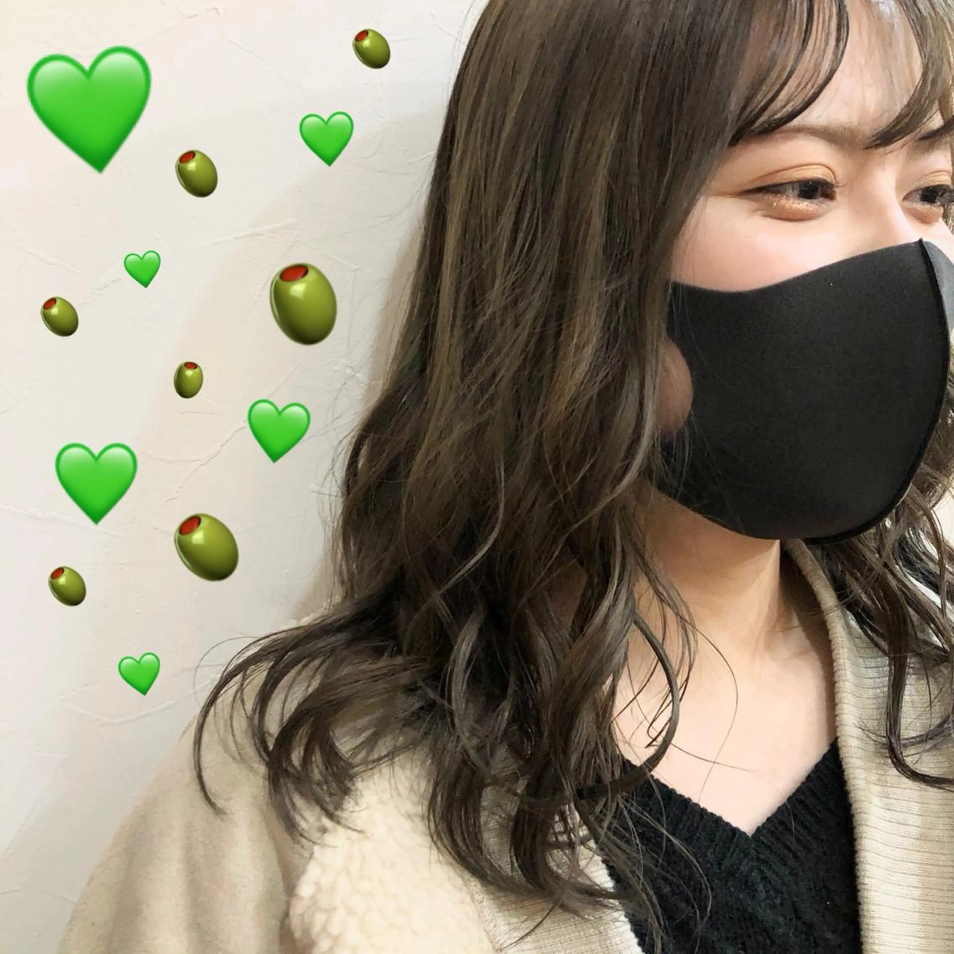 セミロング カラー カット ヘアカラー トリートメント 🍊🍊COコ かぢあおい🍊🍊のヘアスタイル