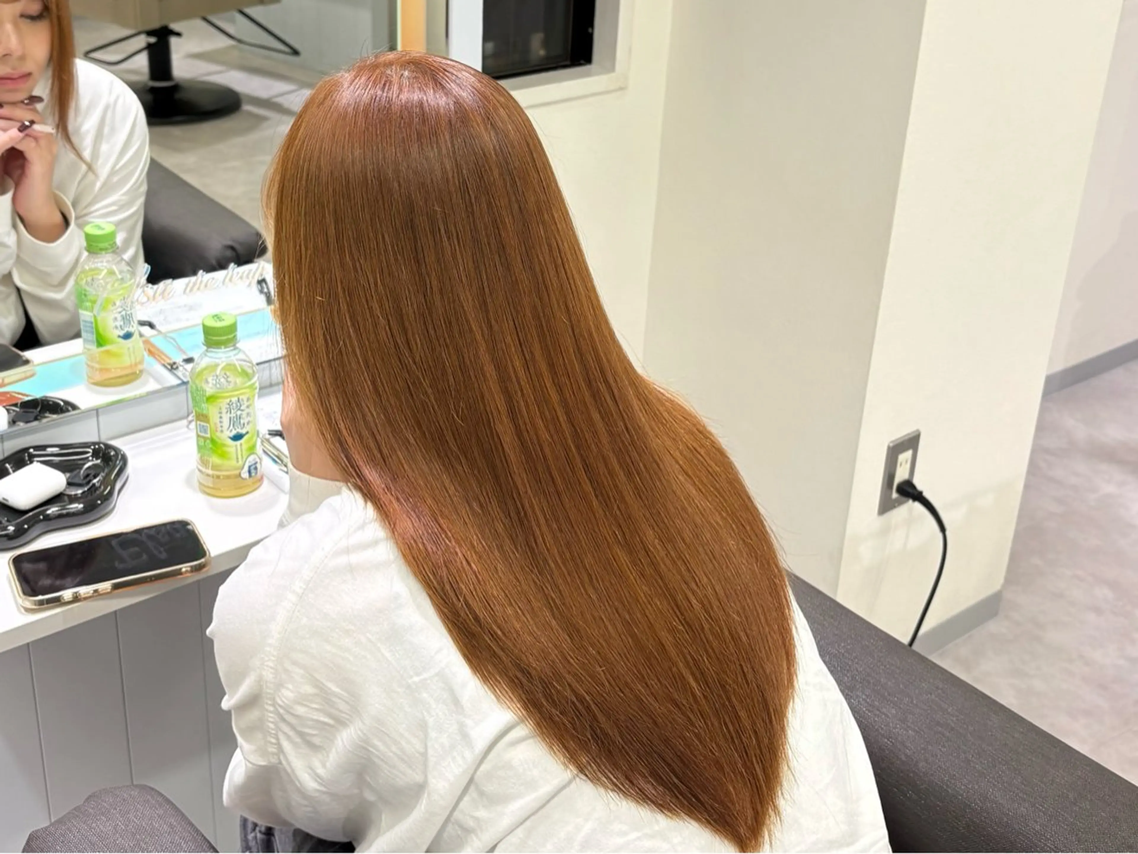 ロング 縮毛矯正 得能 海翔のヘアスタイル