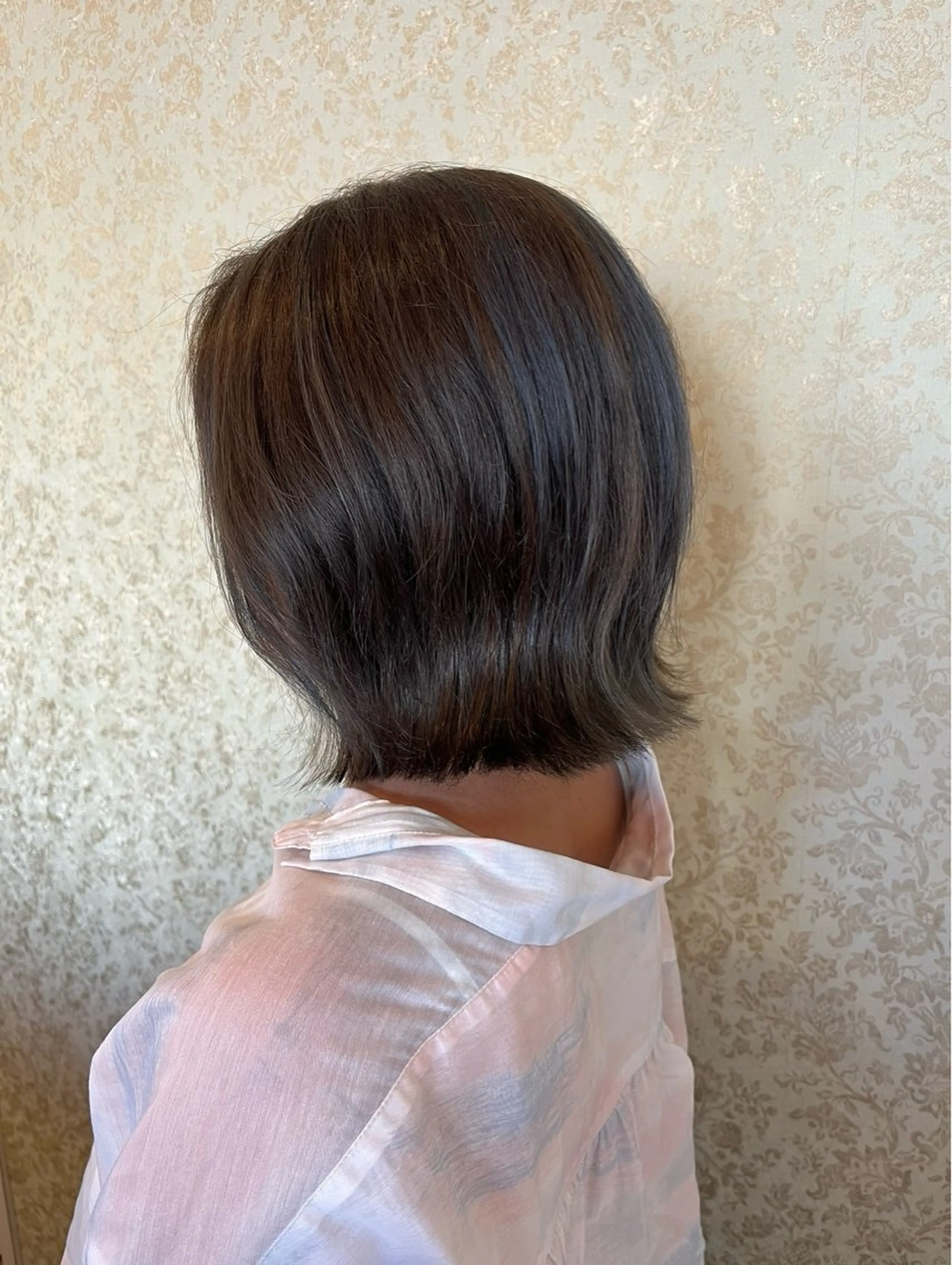 ミディアム カラー Calbari 中田 莉紗/奥州市水沢のヘアスタイル