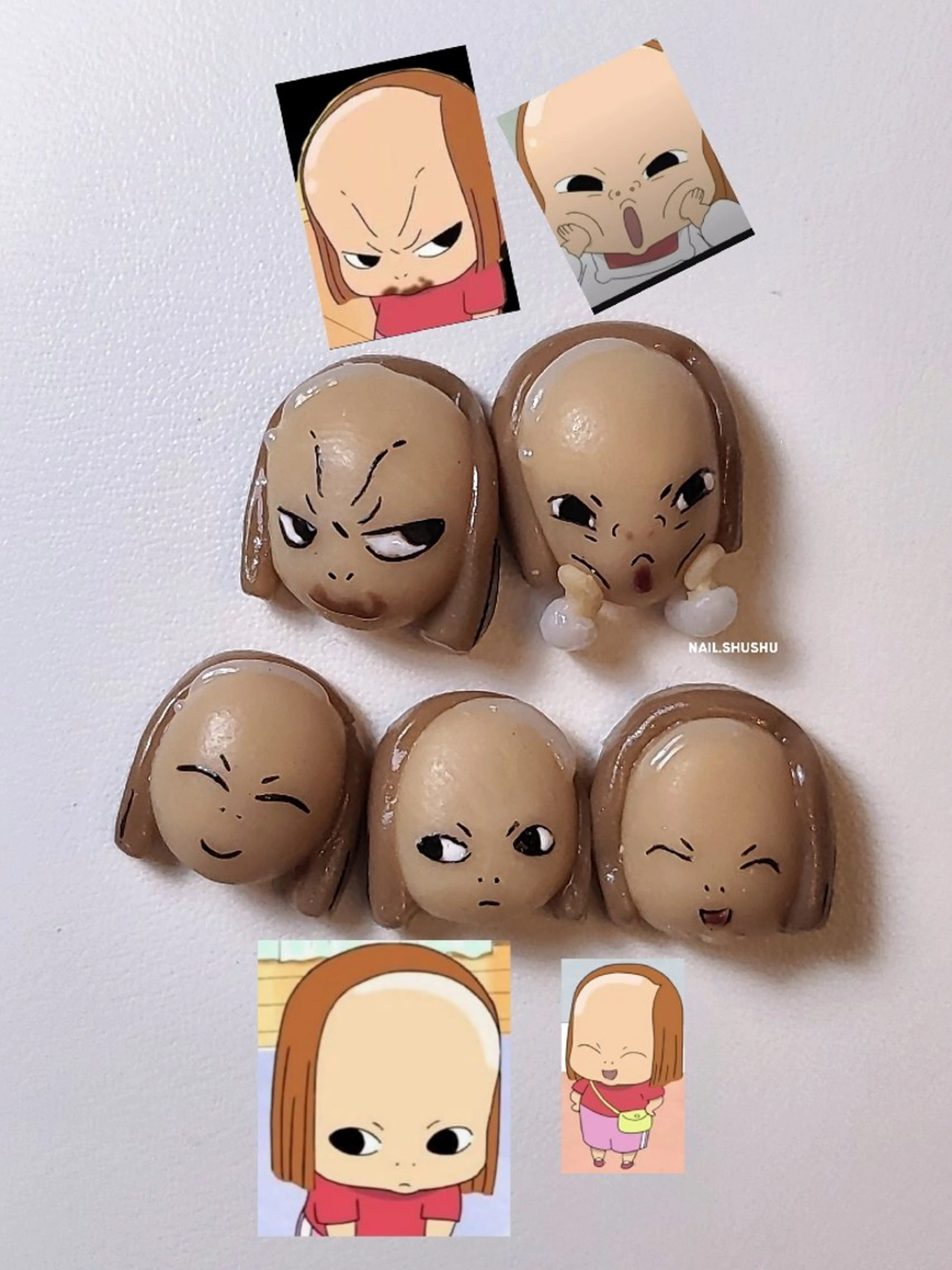 ネイル ハンドネイル 3dパーツ/流行り 👧shushu❤️のネイルデザイン