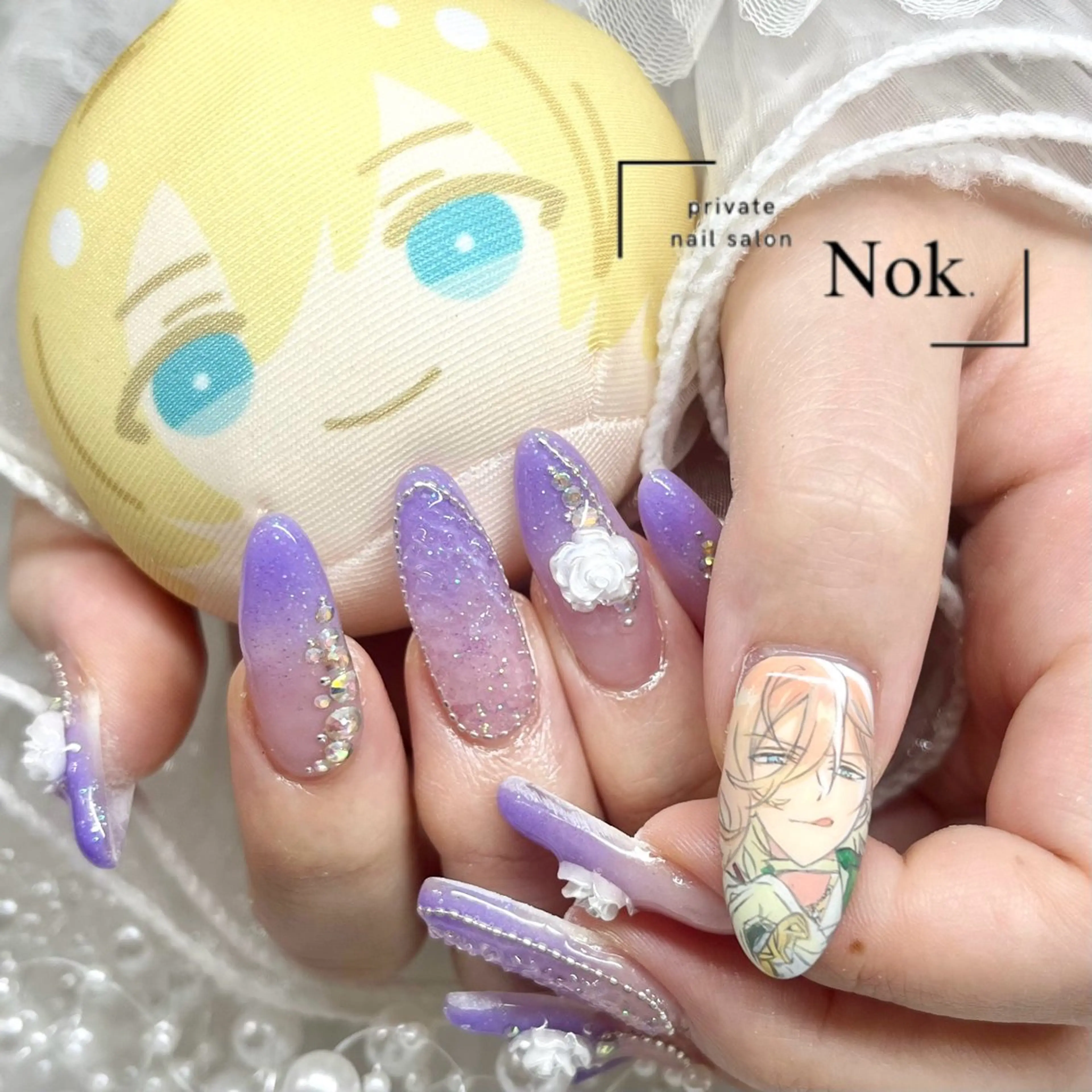 ネイル ハンドネイル 池袋痛ネイル Nok. 渡辺のネイルデザイン