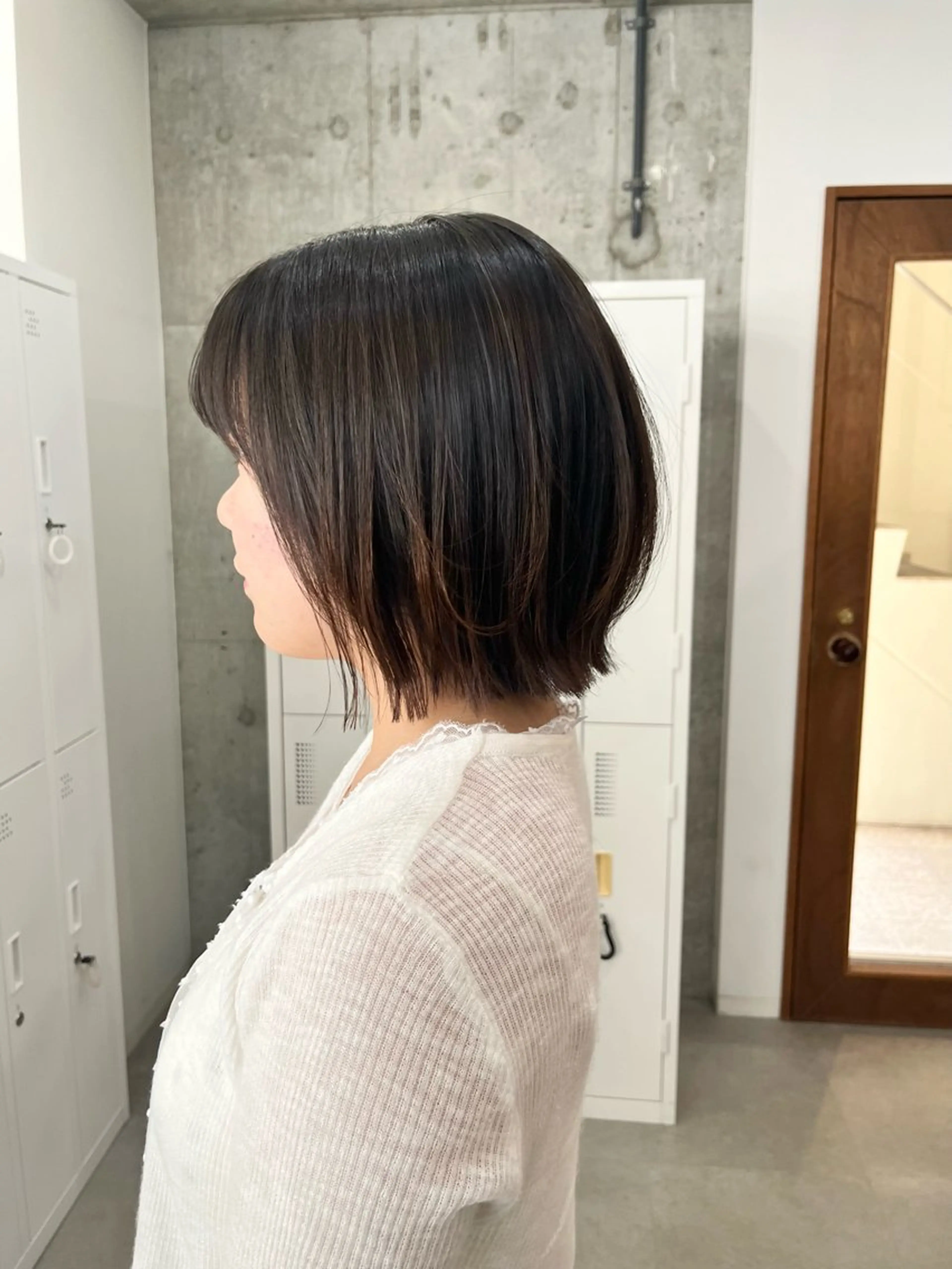 ショート カット ヘアカラー ボブ×縮毛矯正 ryotaのヘアスタイル