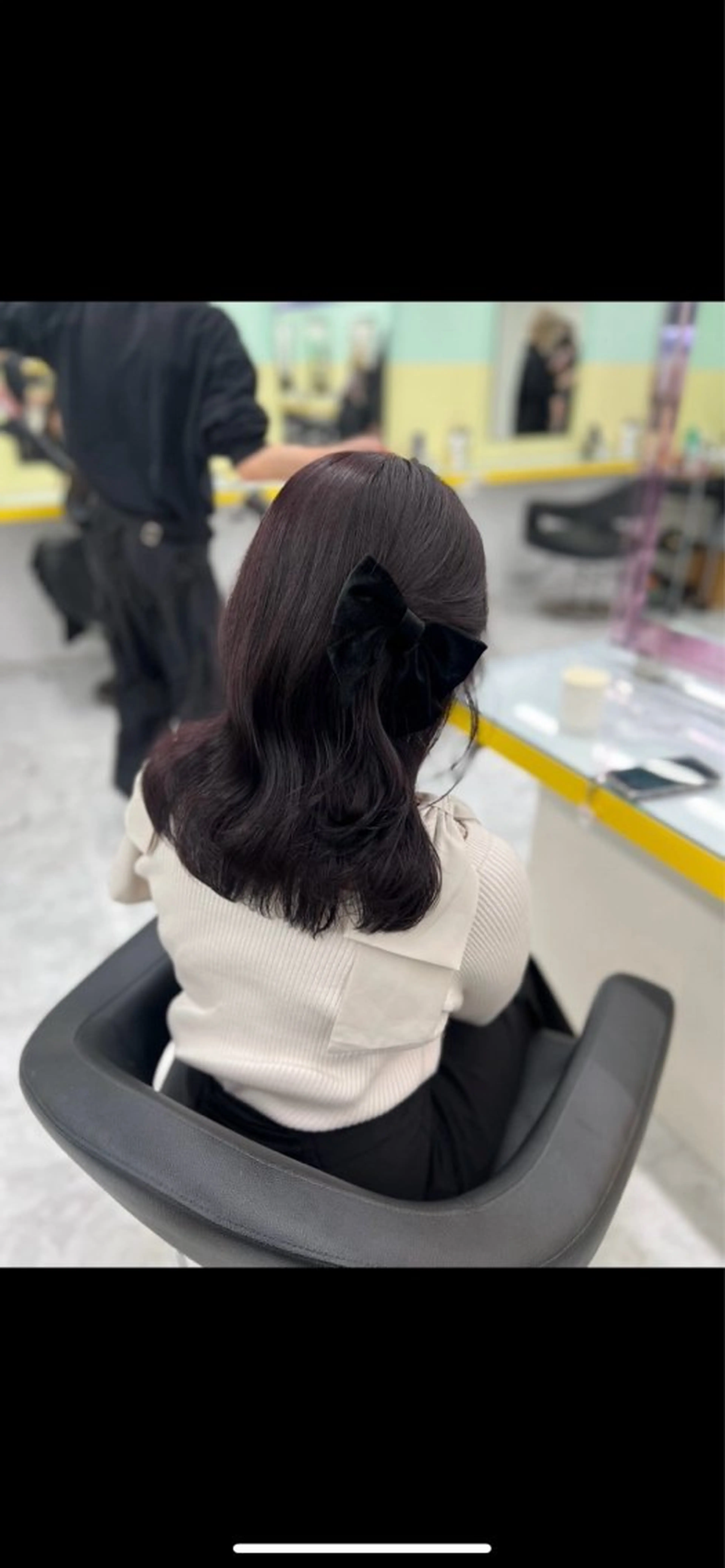 ミディアム カラー ヘアアレンジ メンズ特化/パーマ/ カット/カラー/るなのヘアスタイル