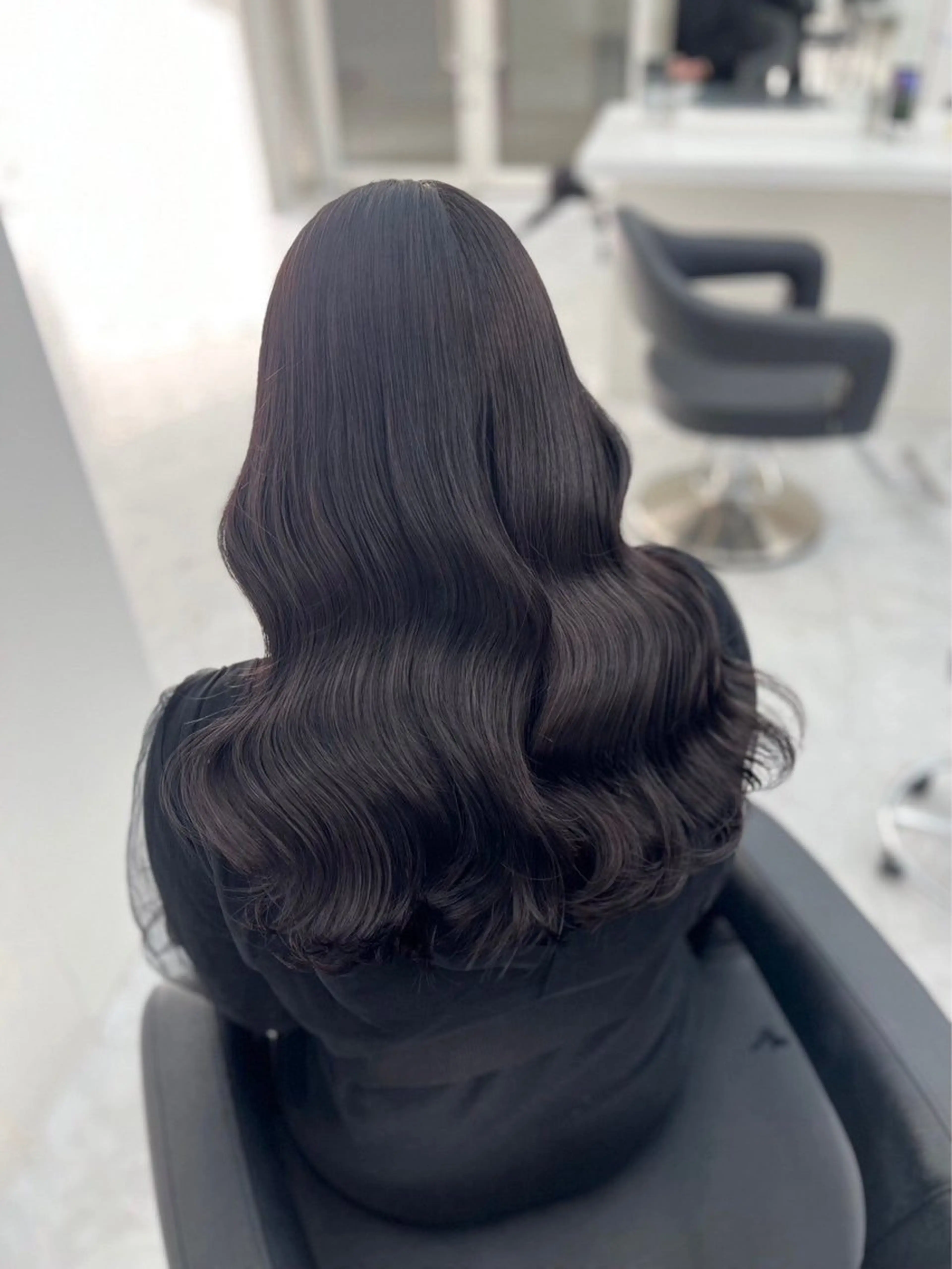 カラー 🇰🇷韓国っぽ 透明感🇰🇷胡海のヘアスタイル