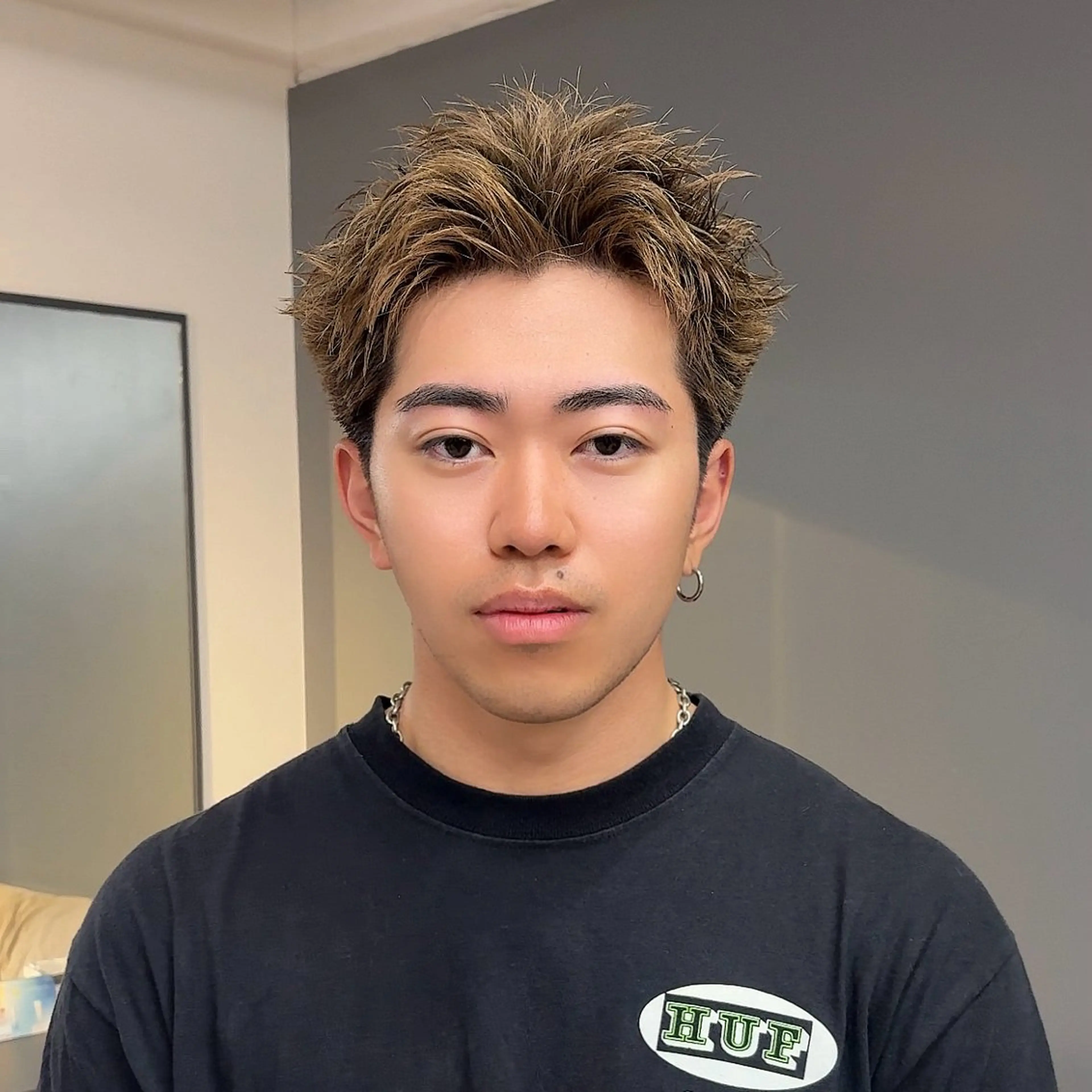 ショート メンズ 小岩 隆樹のヘアスタイル