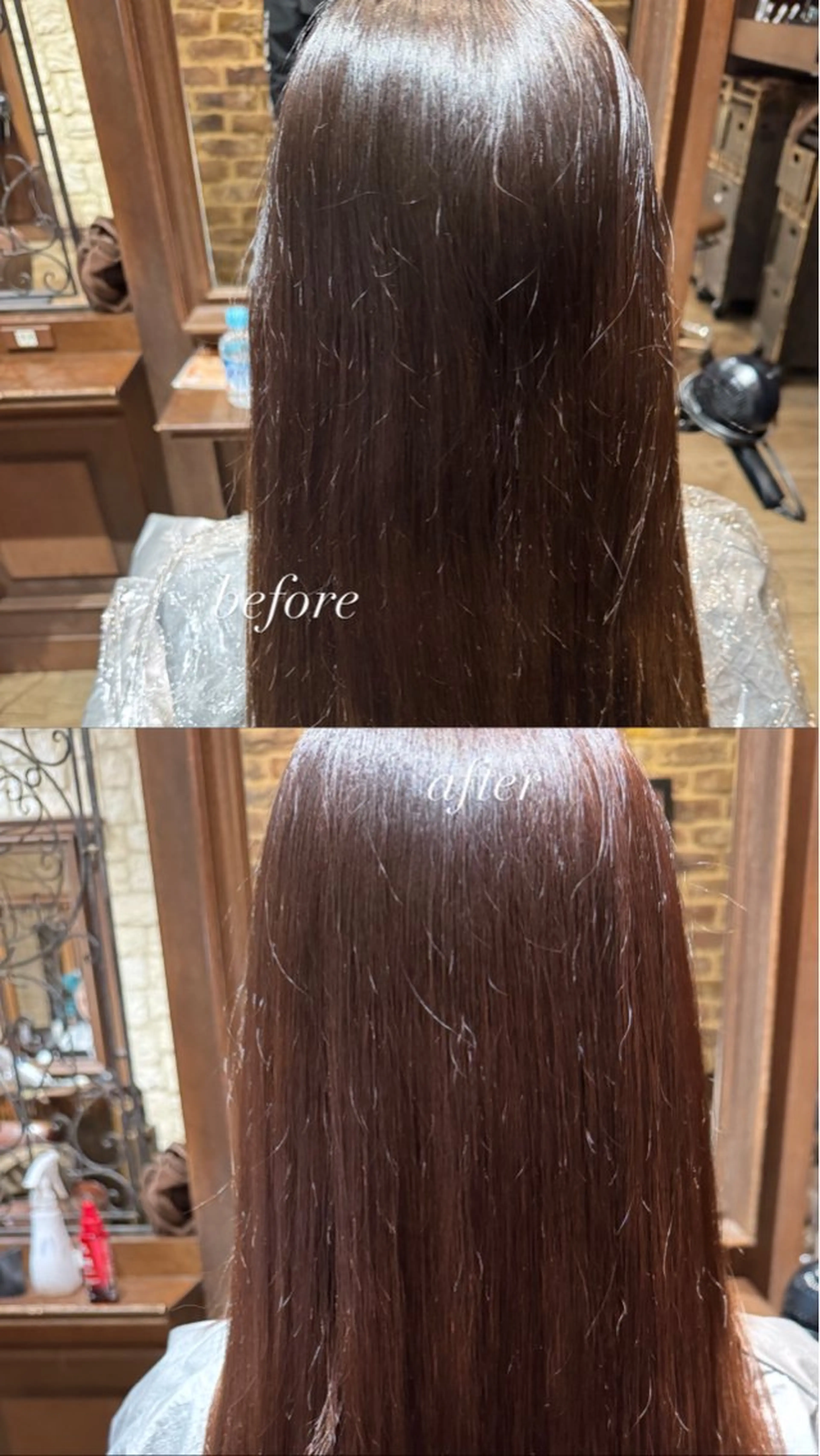 カラー ブラウンカラー ピンクカラー ヘアカラー 小野聡一郎/デザイン カラー/縮毛矯正特化のヘアスタイル