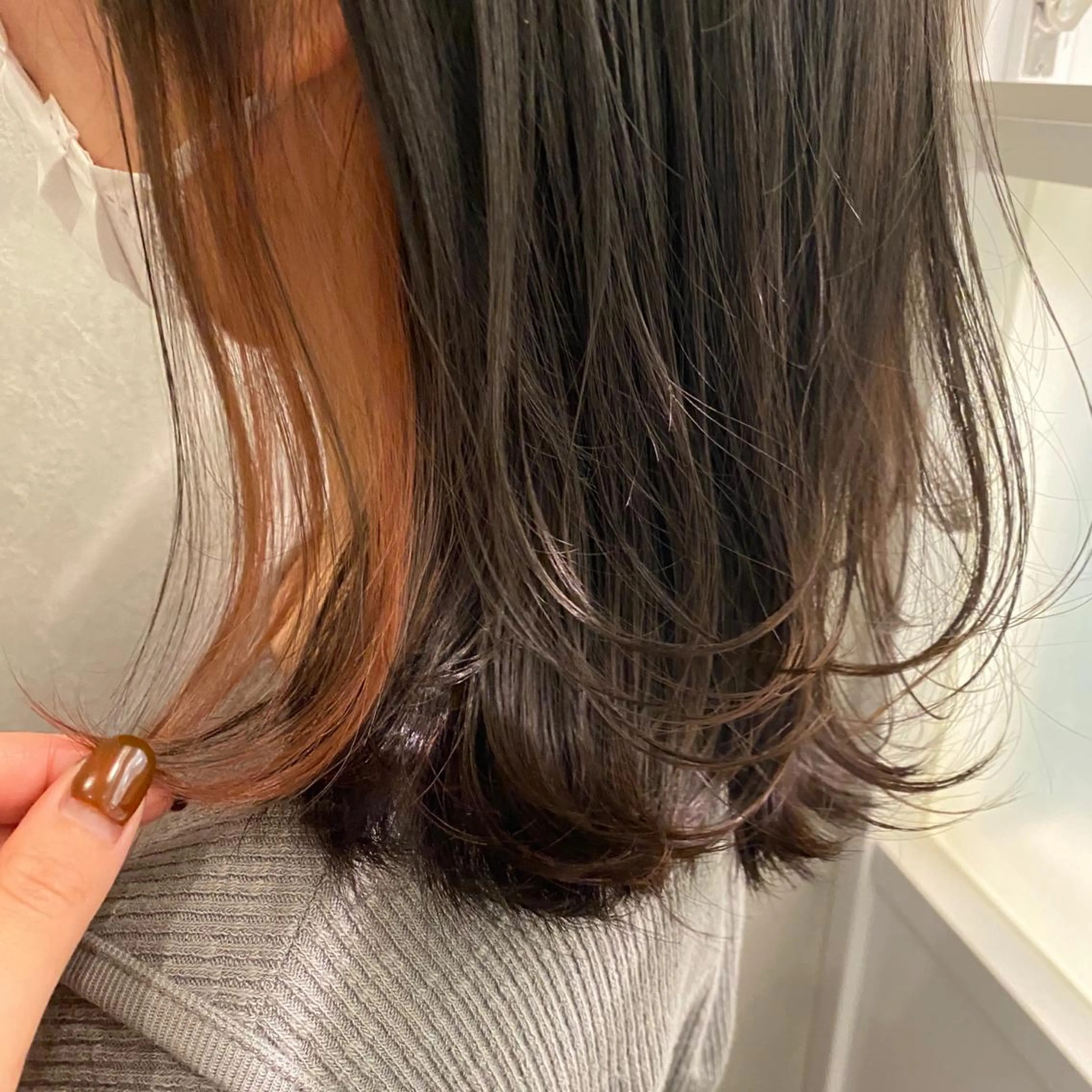 ミディアム カラー 似合わせ美髪ヘア✨ 天王寺.阿倍野🌈のヘアスタイル