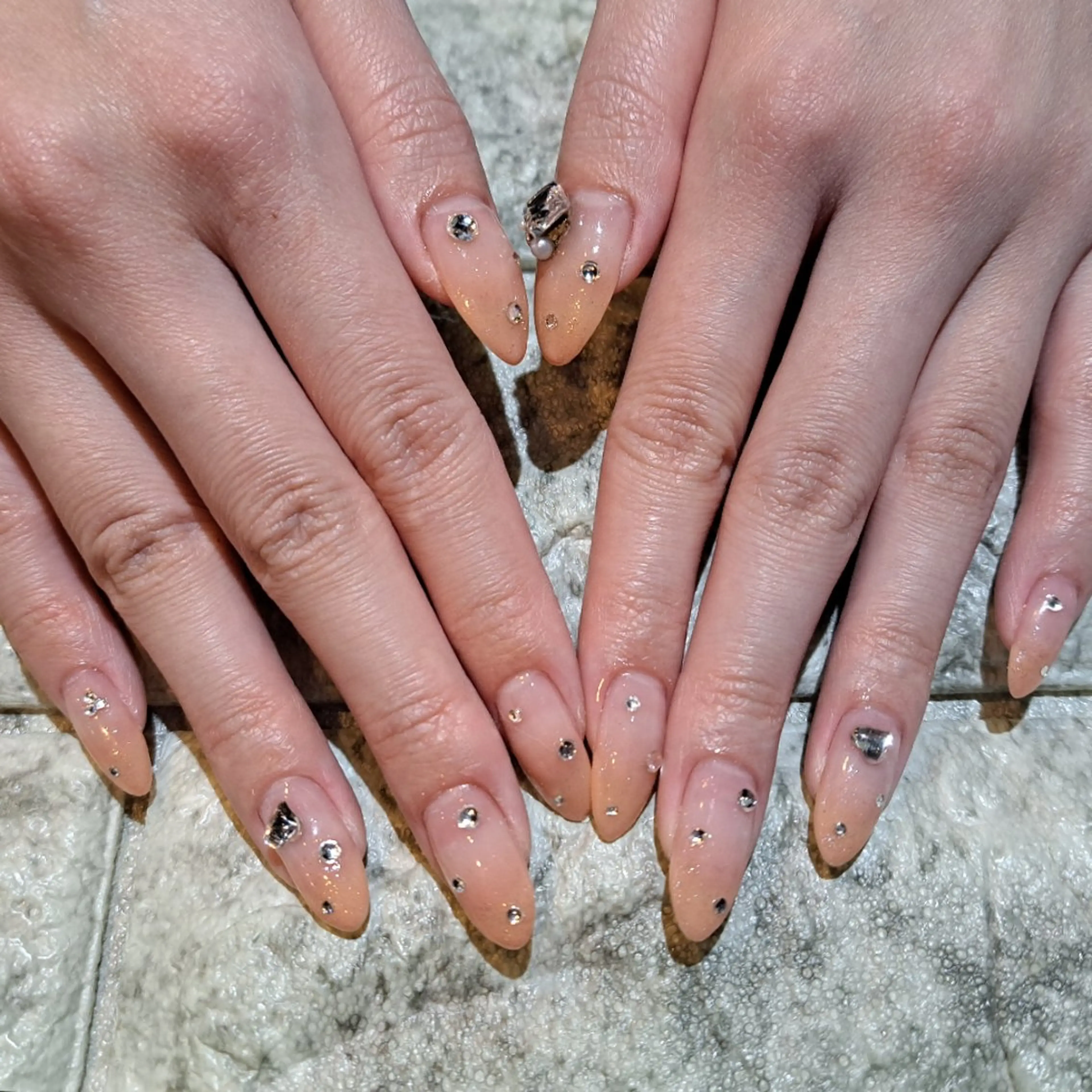 ネイル 韓国ネイル ハンドネイル RounGe町田店 🧸大谷のネイルデザイン