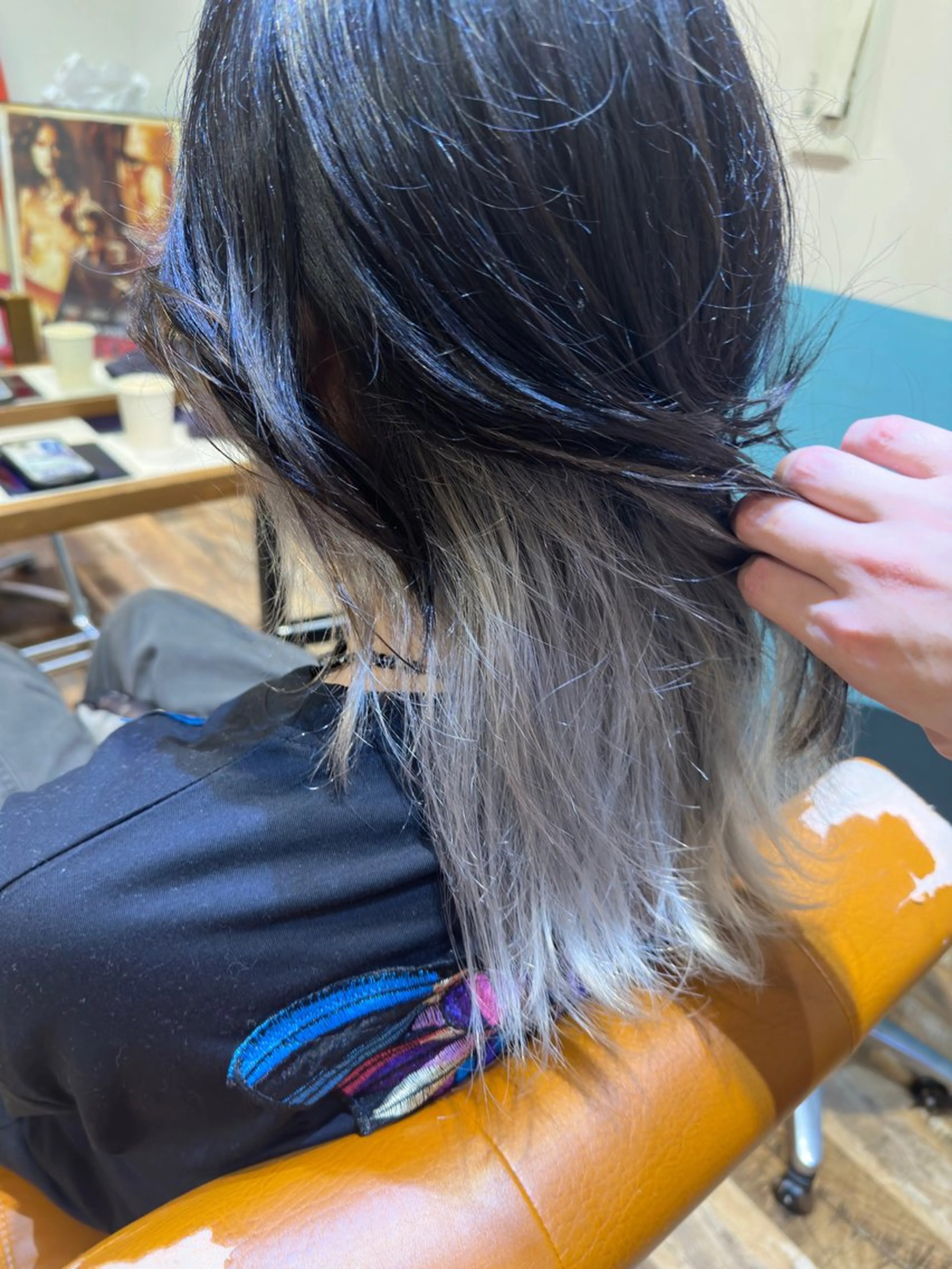 セミロング カラー ヘアアレンジ レイヤー/髪質改善/ メンズ/KEIGOのヘアスタイル