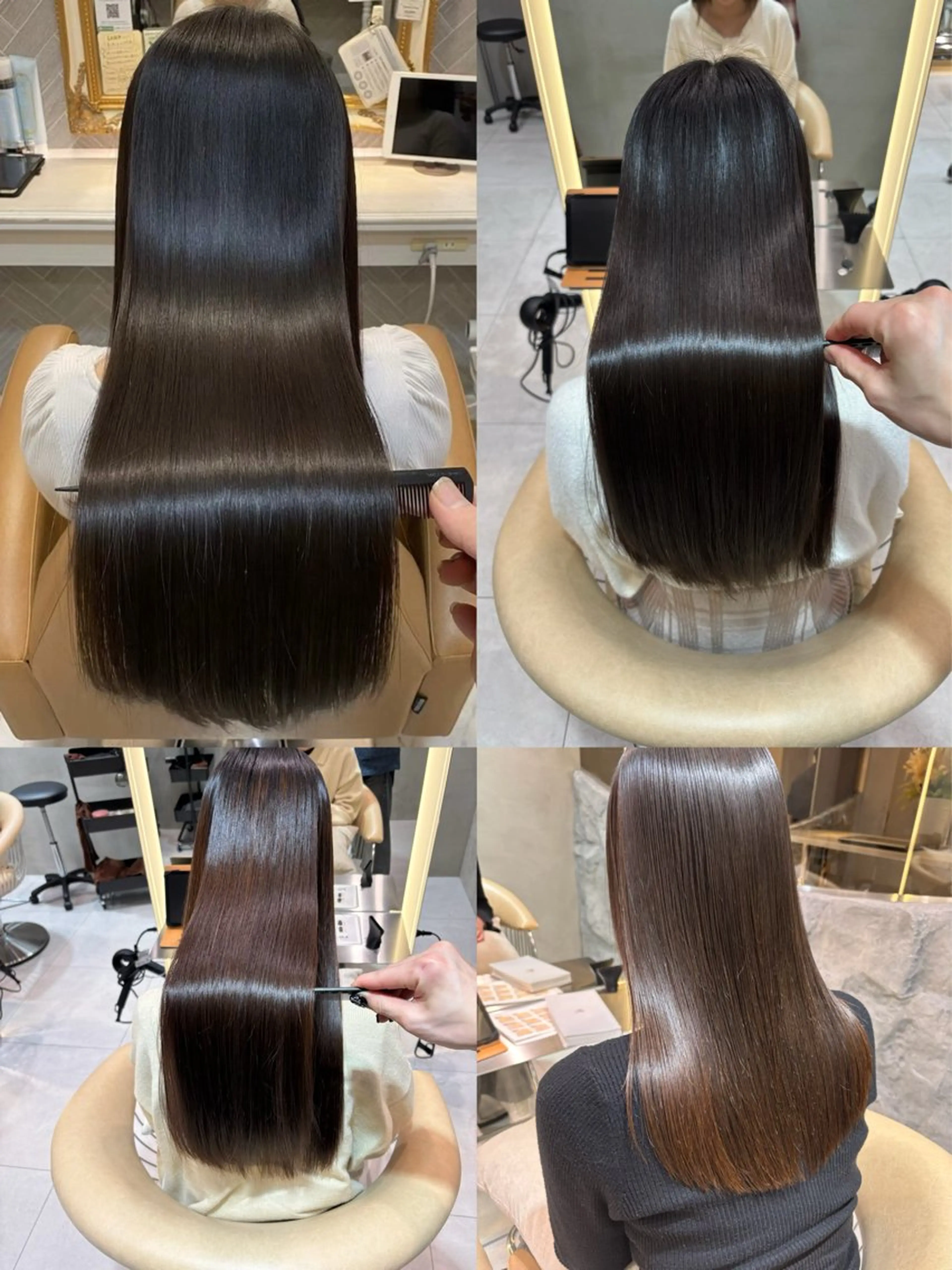 カラー 縮毛矯正 トリートメント 髪質改善 ANFINI 仙台所属・髪質改善 中島一斗のヘアスタイル