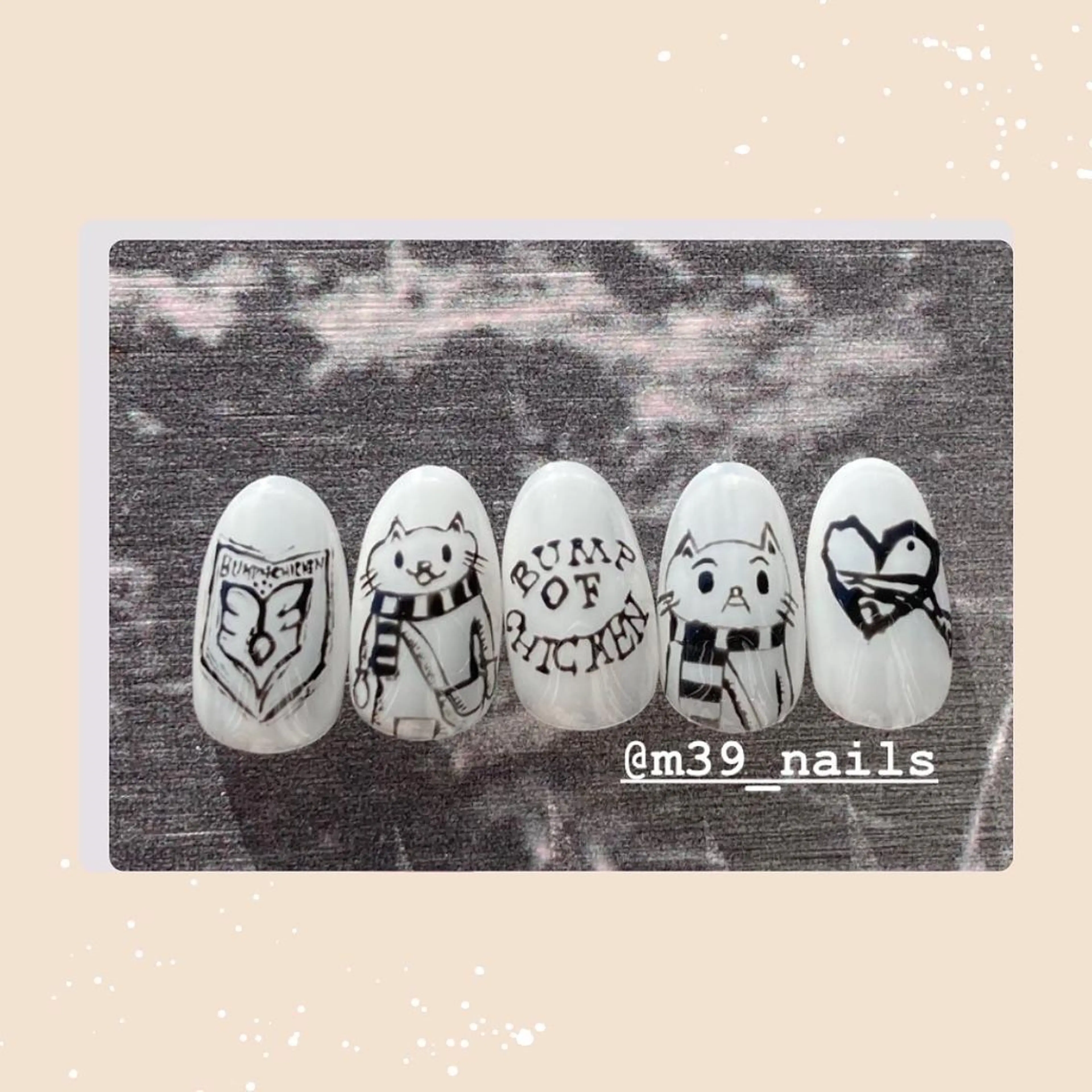 ネイル 39-nails EharaMikuのネイルデザイン