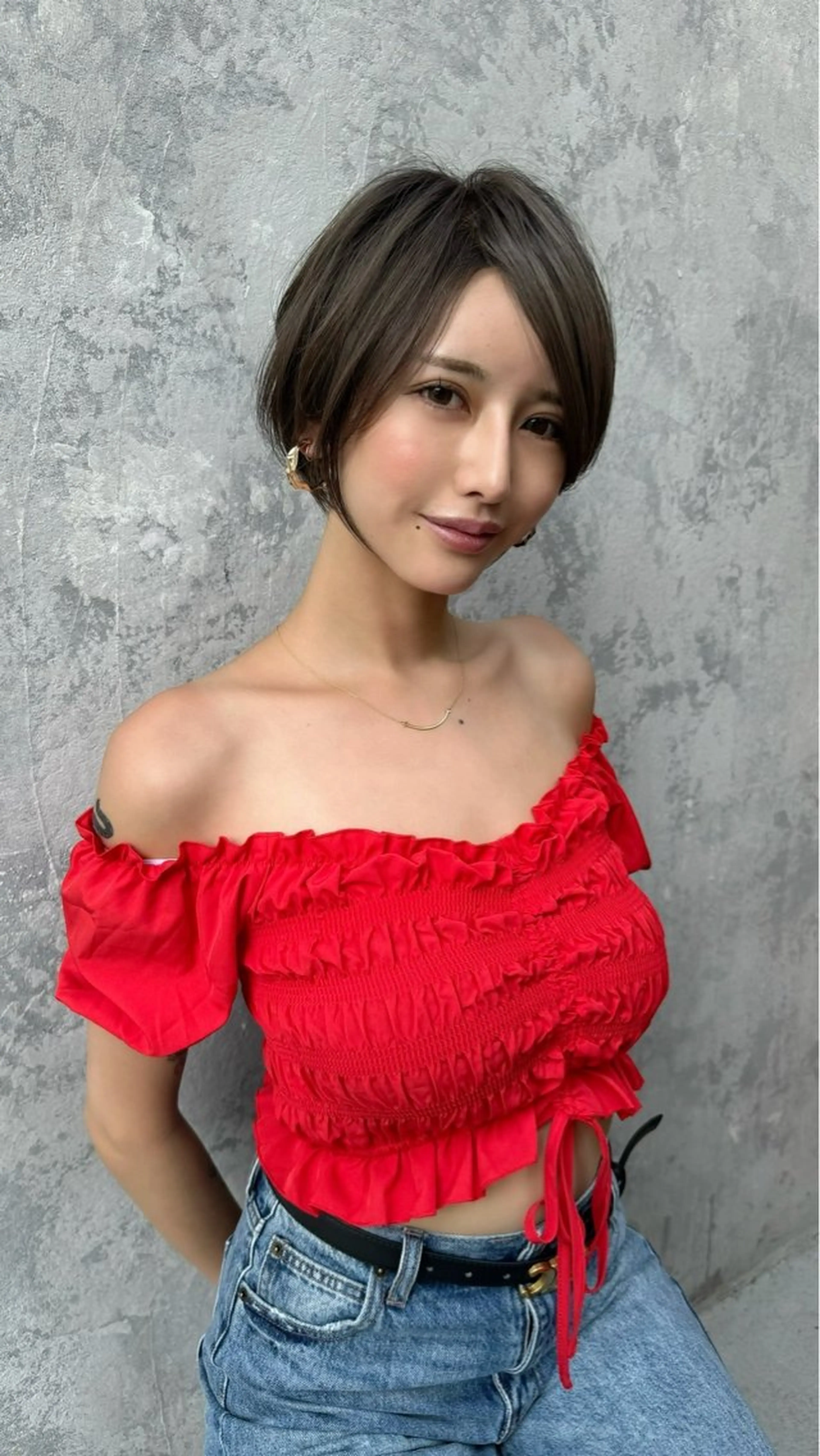 ショート ヒメザキ ユリのヘアスタイル