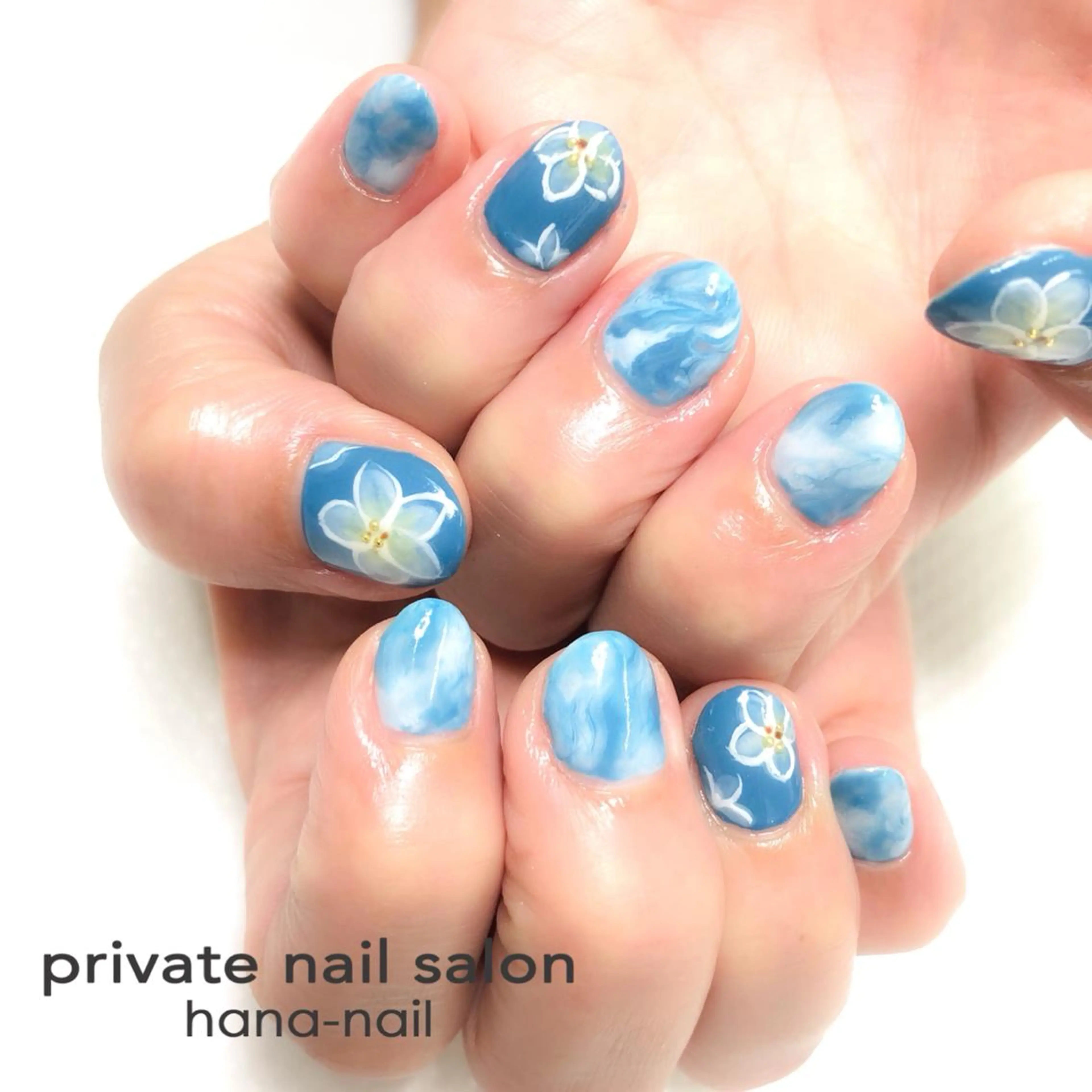 ネイル HANA-NAILハナネイル福山所属・Kao hana-nailのネイルデザイン