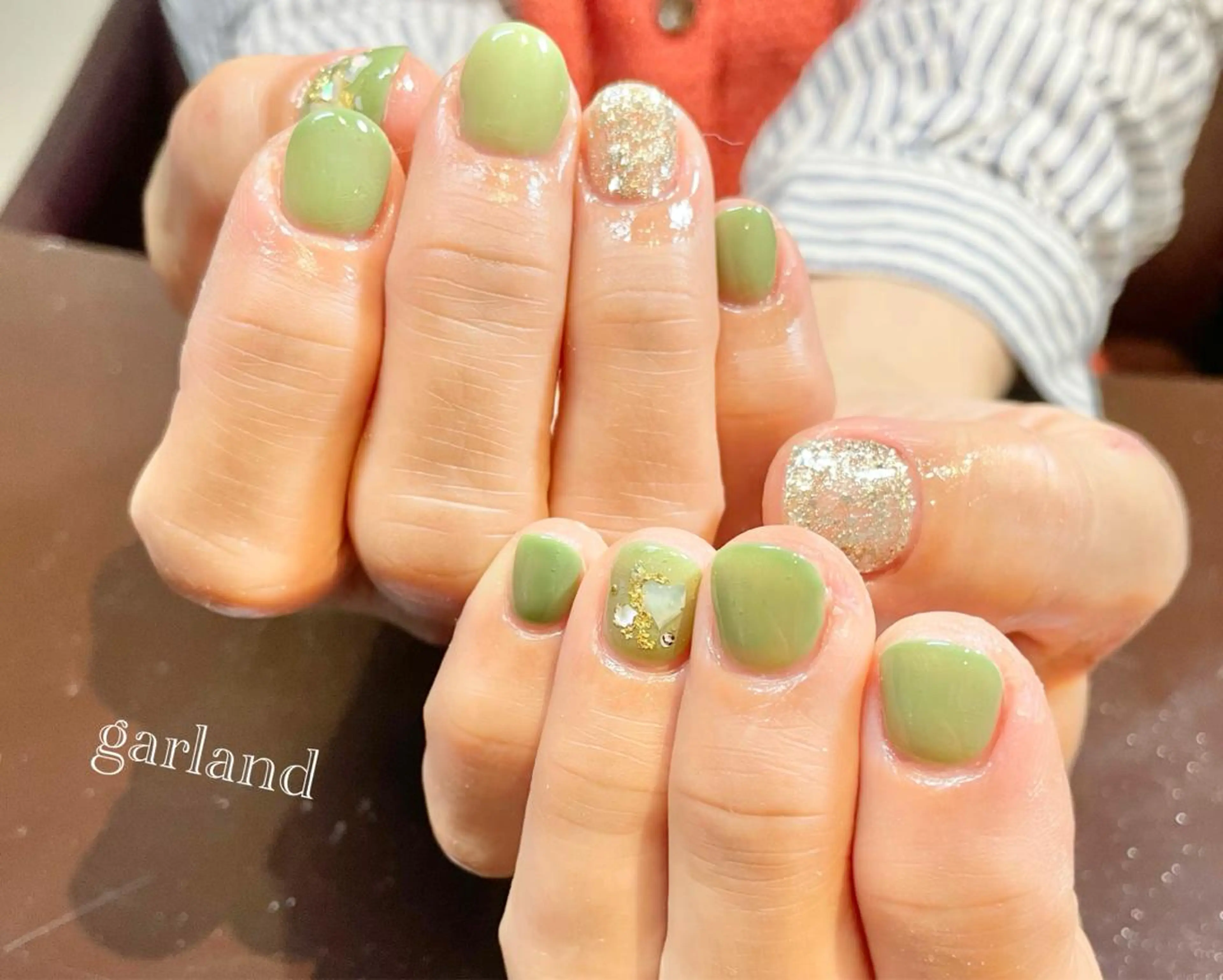 ネイル ハンドネイル Garland Nail.maoのネイルデザイン