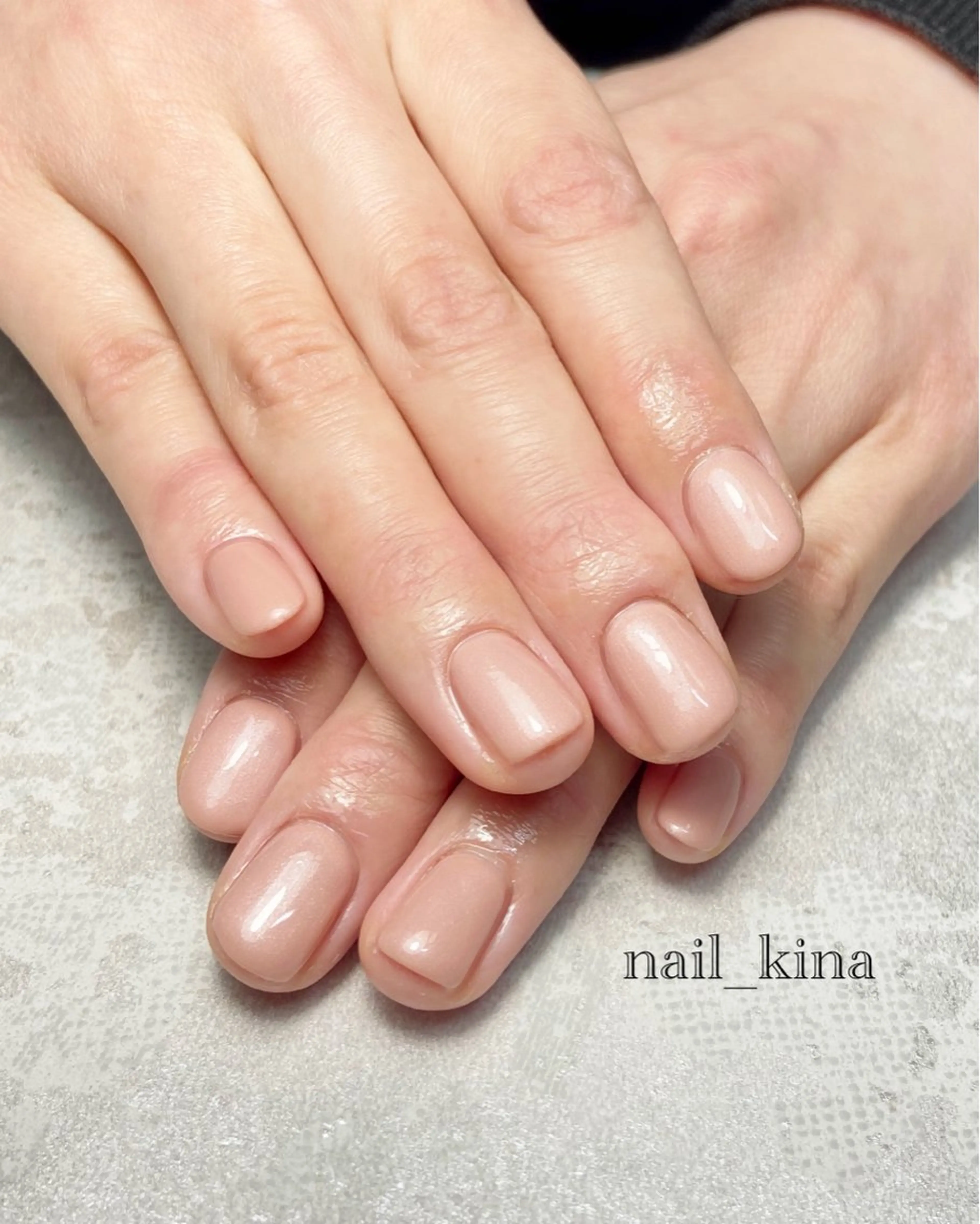 ネイル ワンカラーネイル nail_ kinaのネイルデザイン