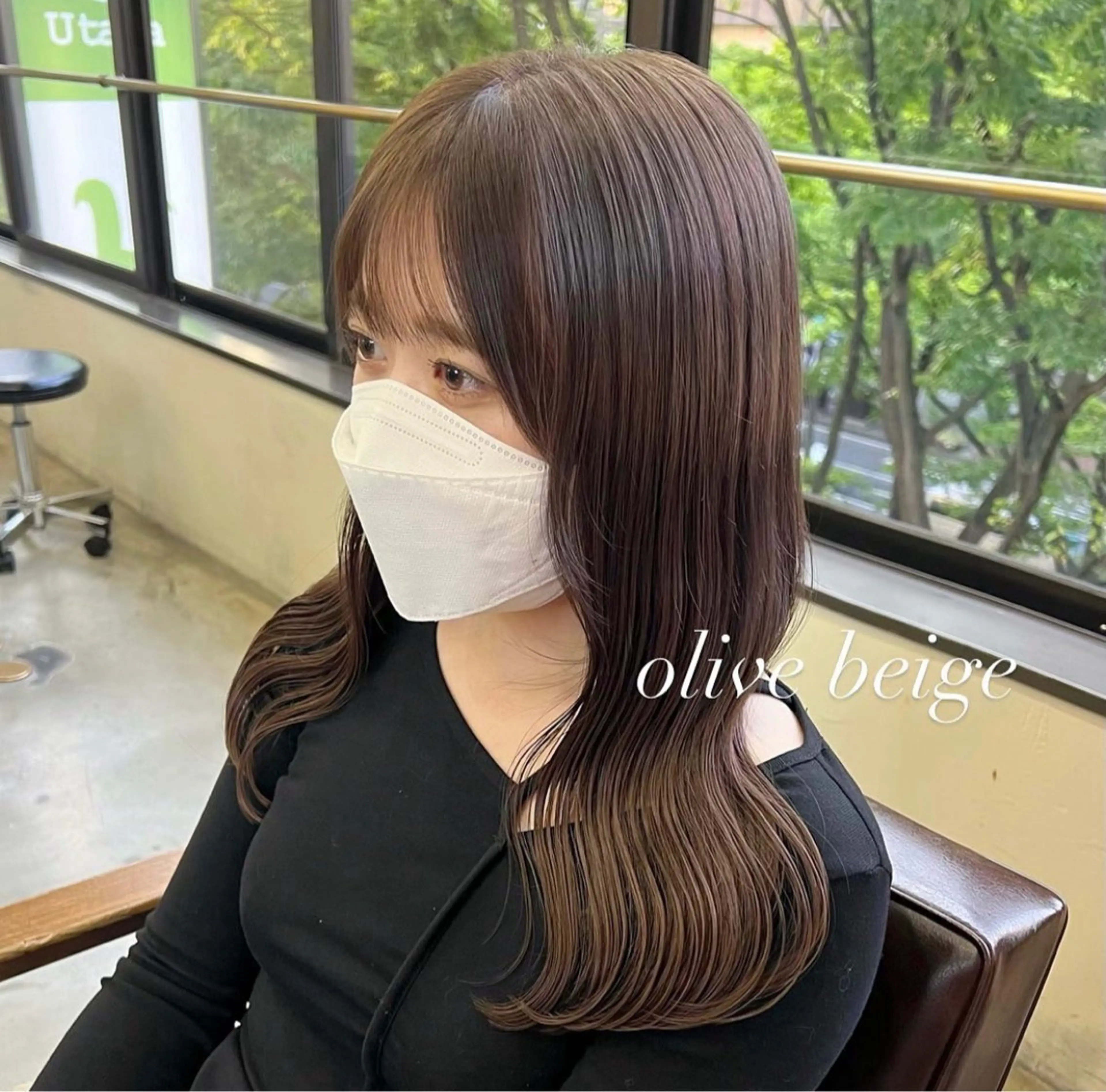 前髪カット＋コテ巻き💇🏻‍♀️✨の写真