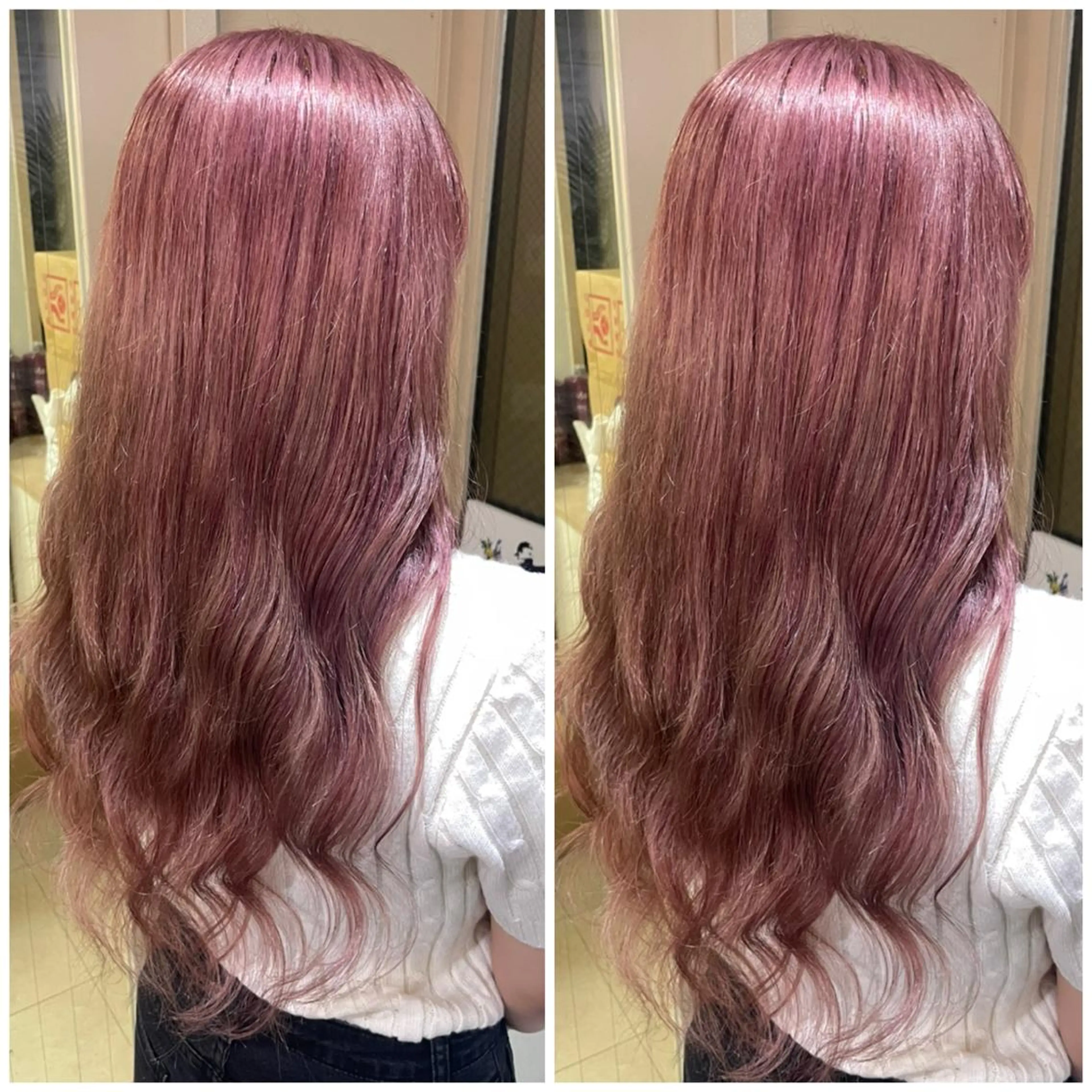 ロング ヘアカラー エクステ 🦋プルエクステ ARISA🦋のヘアスタイル