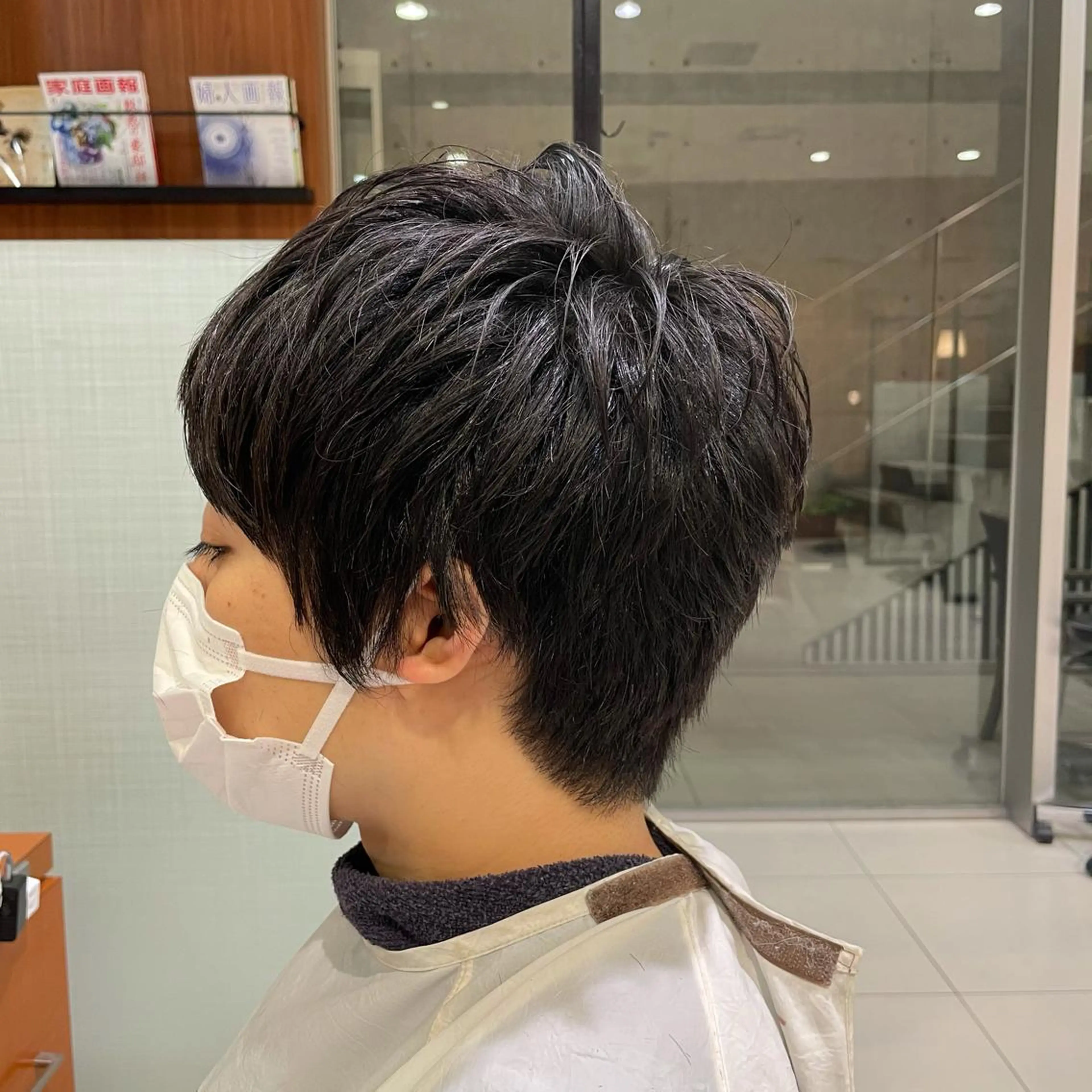 ミディアム 髙田 千華 レディースカットのヘアスタイル