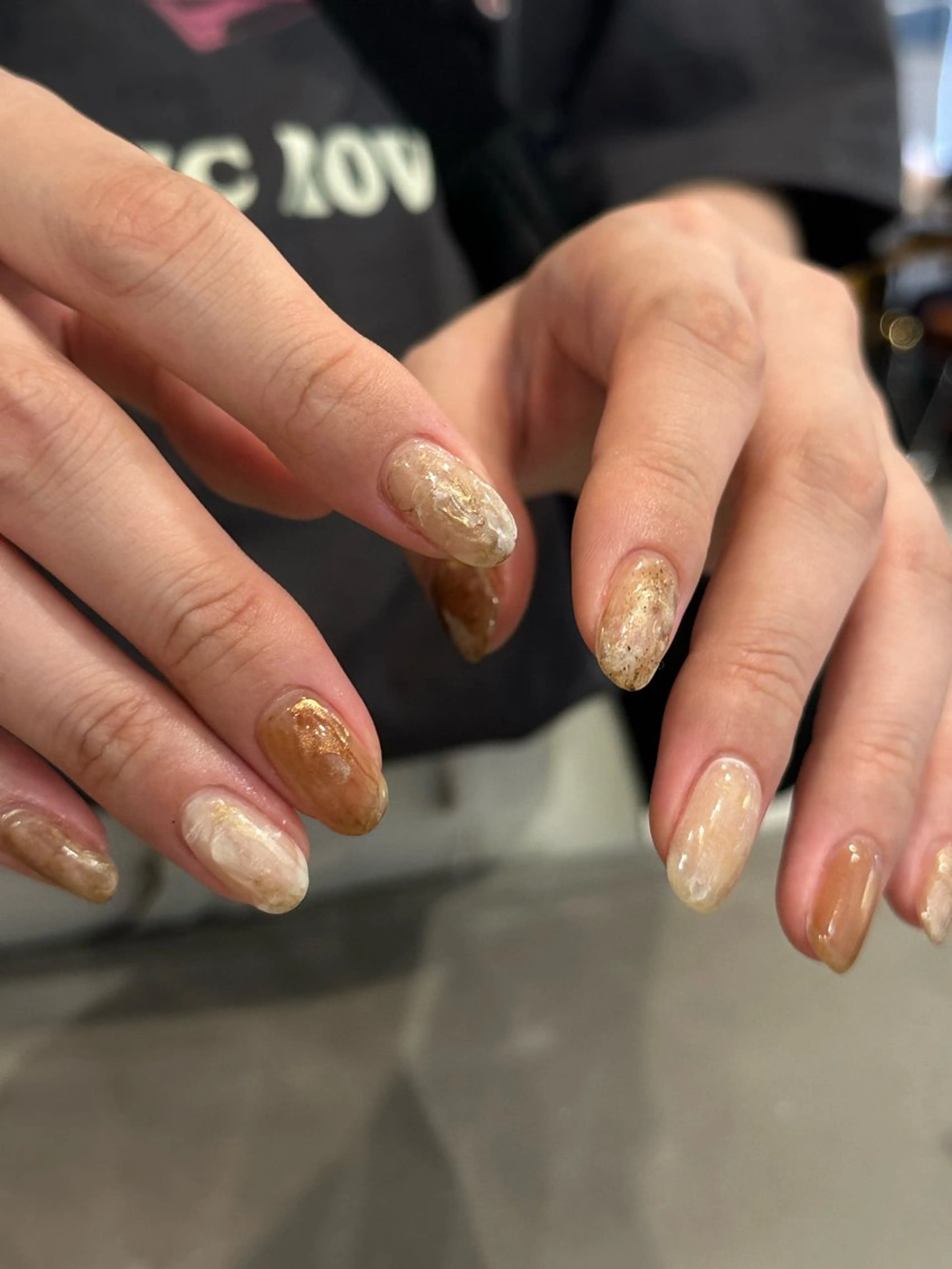ネイル ニュアンスネイル ハンドネイル NINE_ SAKIのネイルデザイン