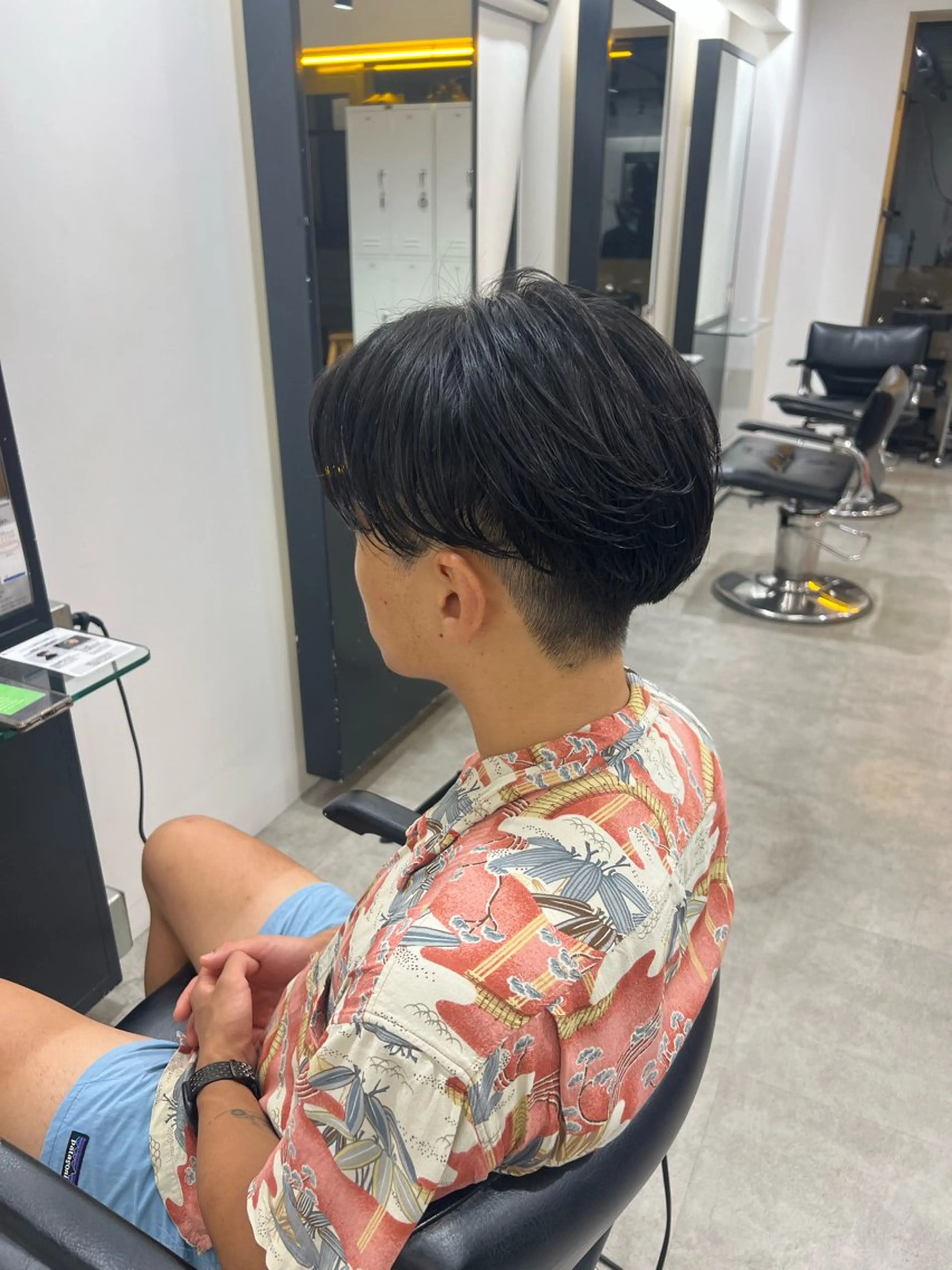 パーマ メンズ fifth神宮前 HIN★T★のヘアスタイル