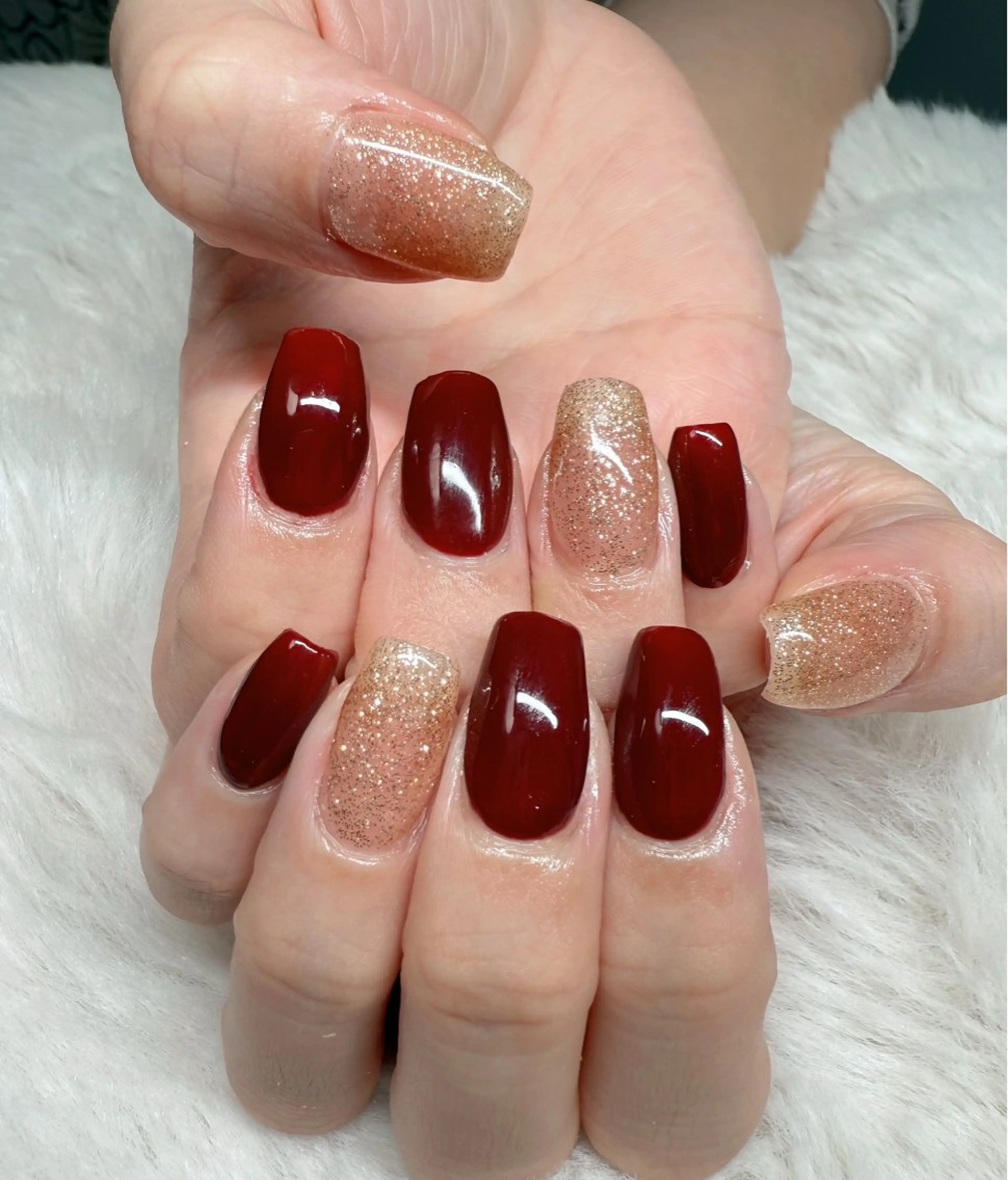 【初回限定✨】オフあり❣️大人上品ワンカラー💅②色付き🩷フラッシュ付きオススメ📸の写真