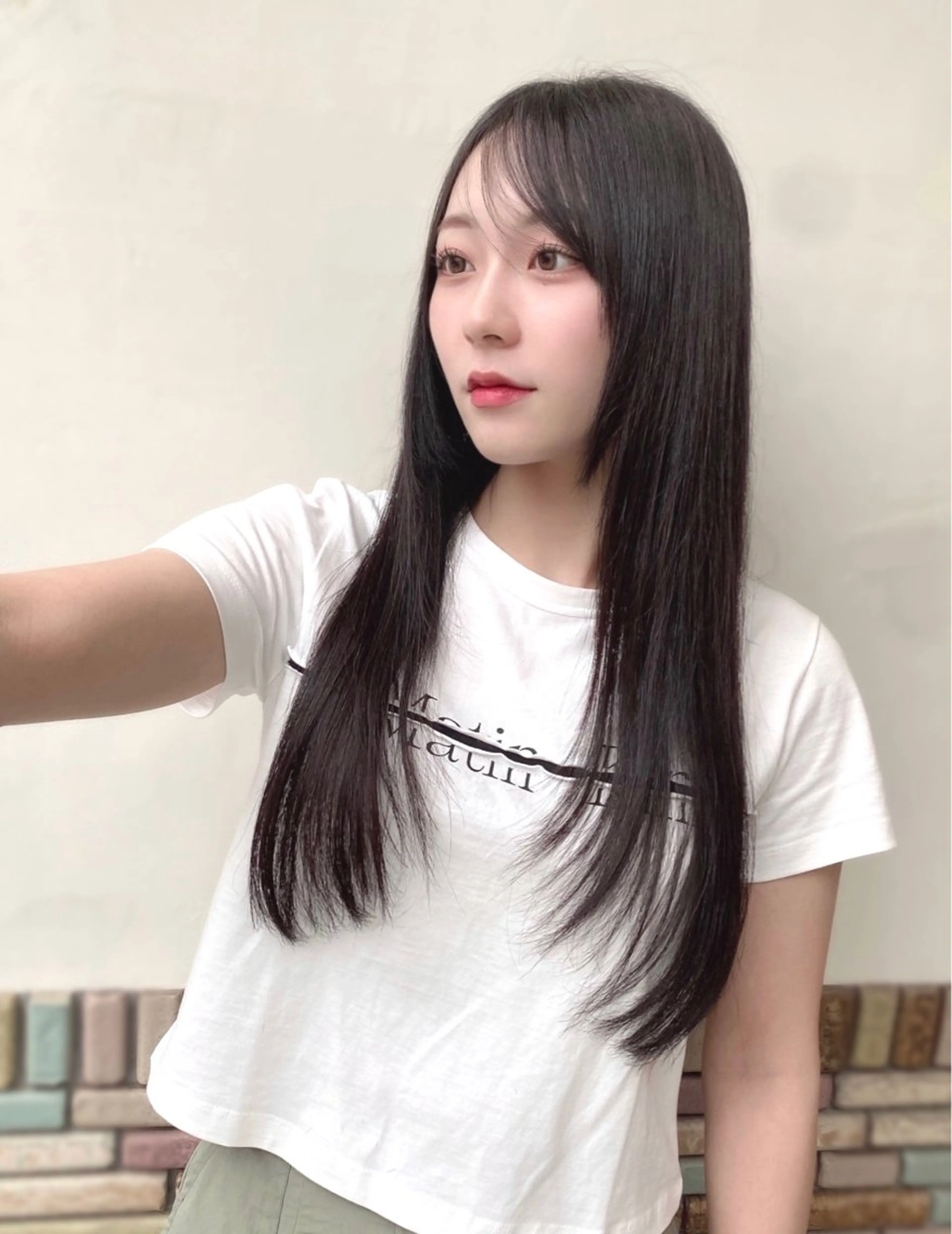 ロング レイヤーカット 【艶ヘア】 どうまえのヘアスタイル