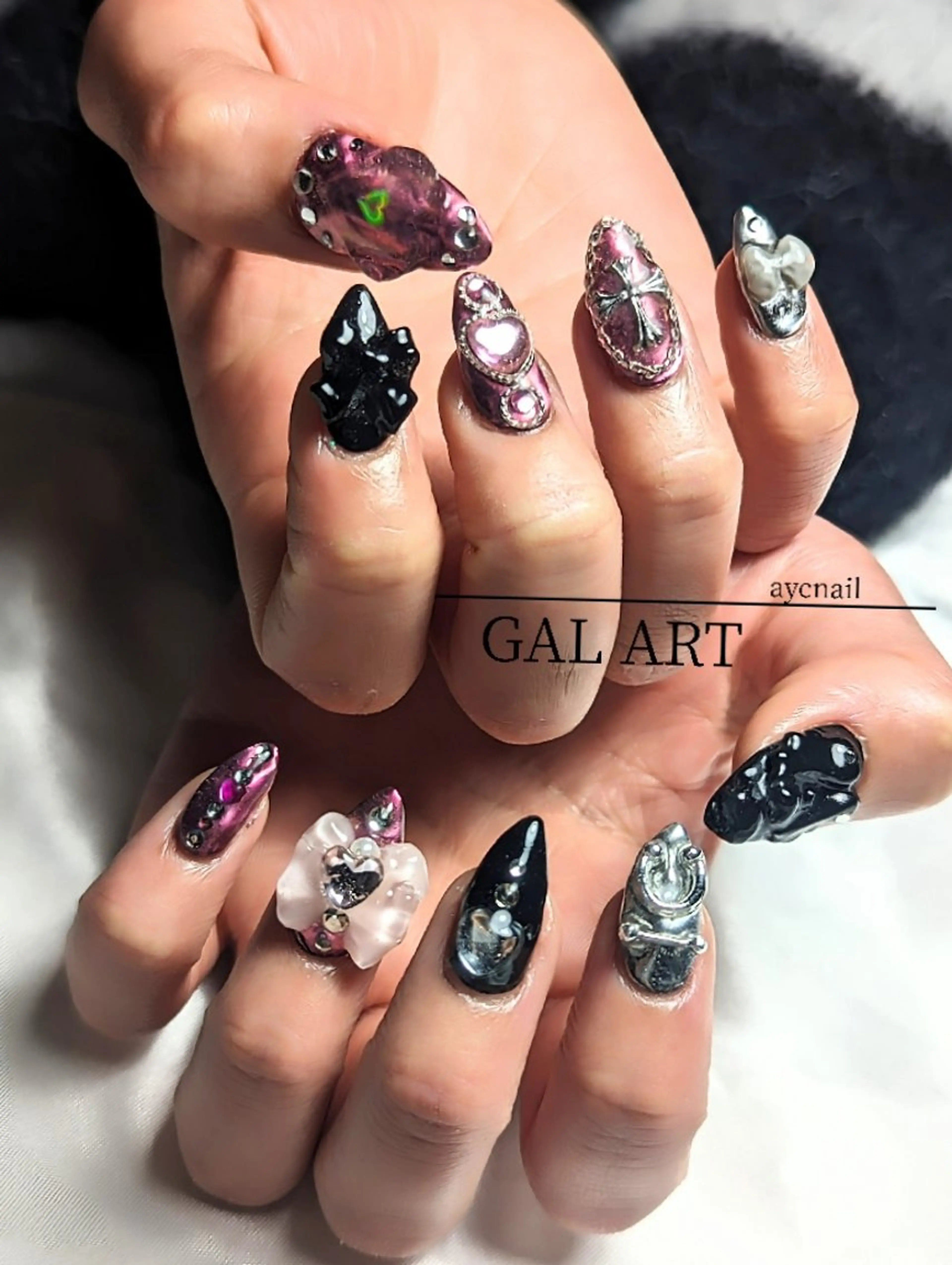 ネイル ハンドネイル aycnail 　Ayakaのネイルデザイン