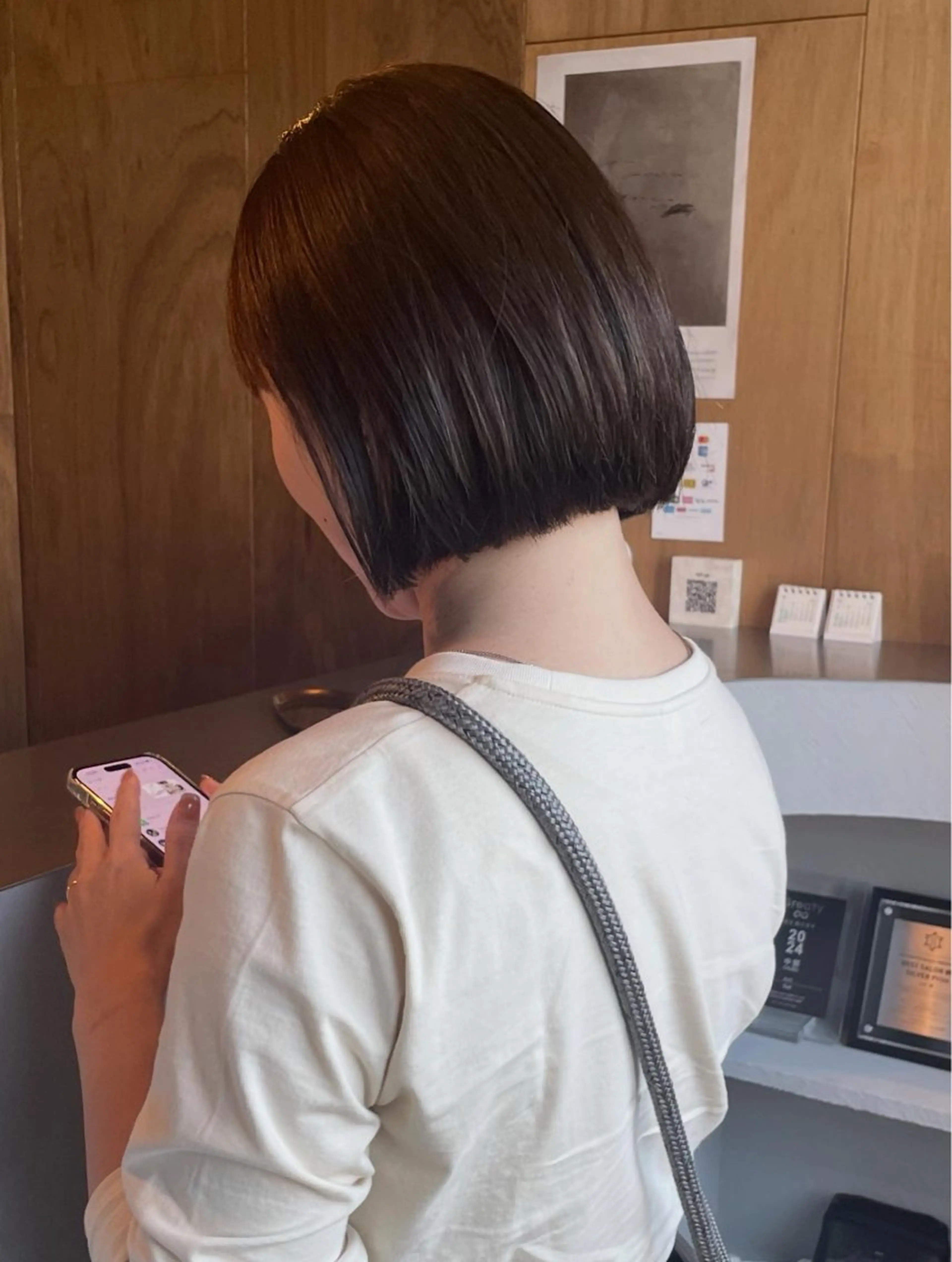 ショート ボブ duft. miyuのヘアスタイル