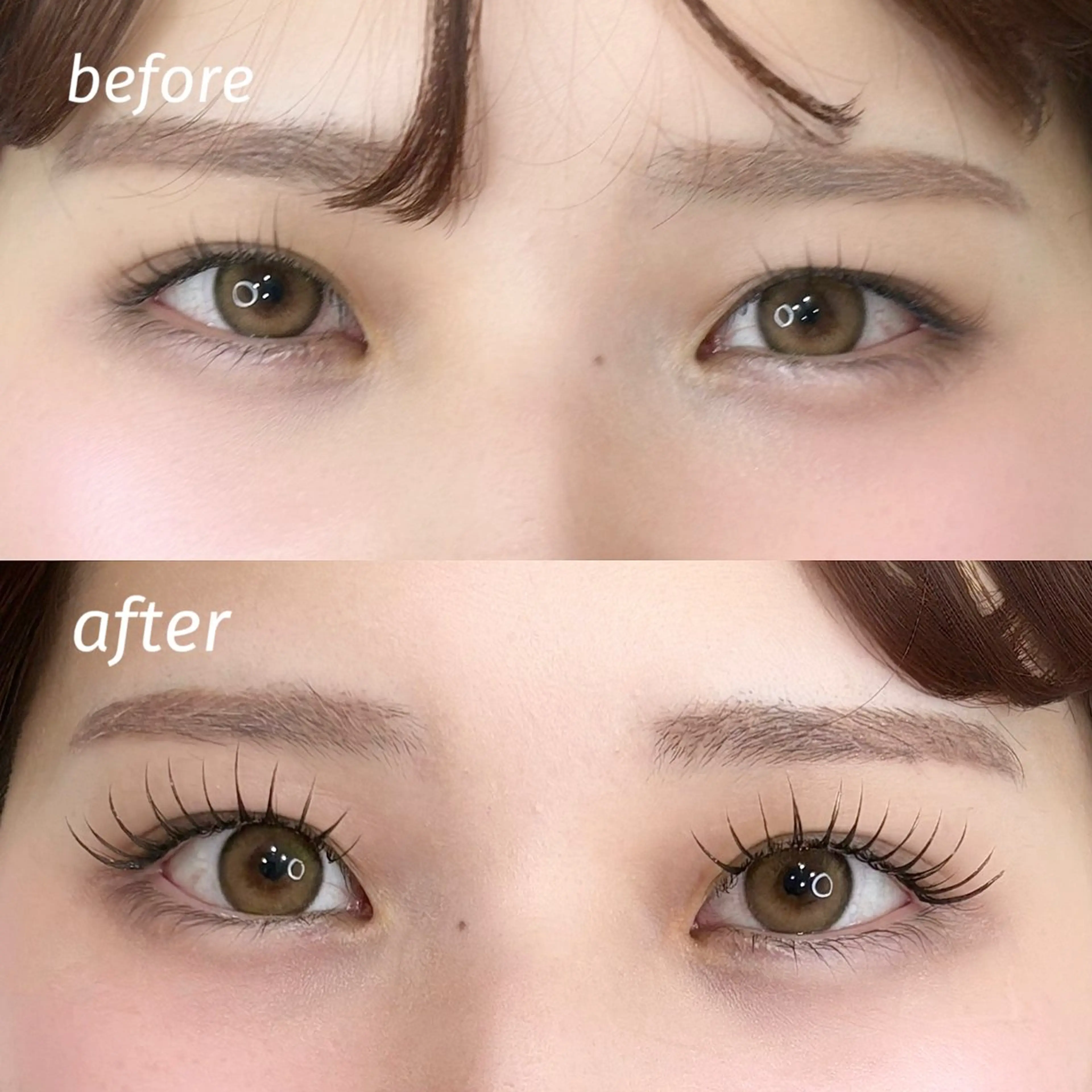 マツエク・マツパ WHITE  LASH 西宮店所属・WHITE LASH 西宮【REIKA】のマツエク・マツパデザイン