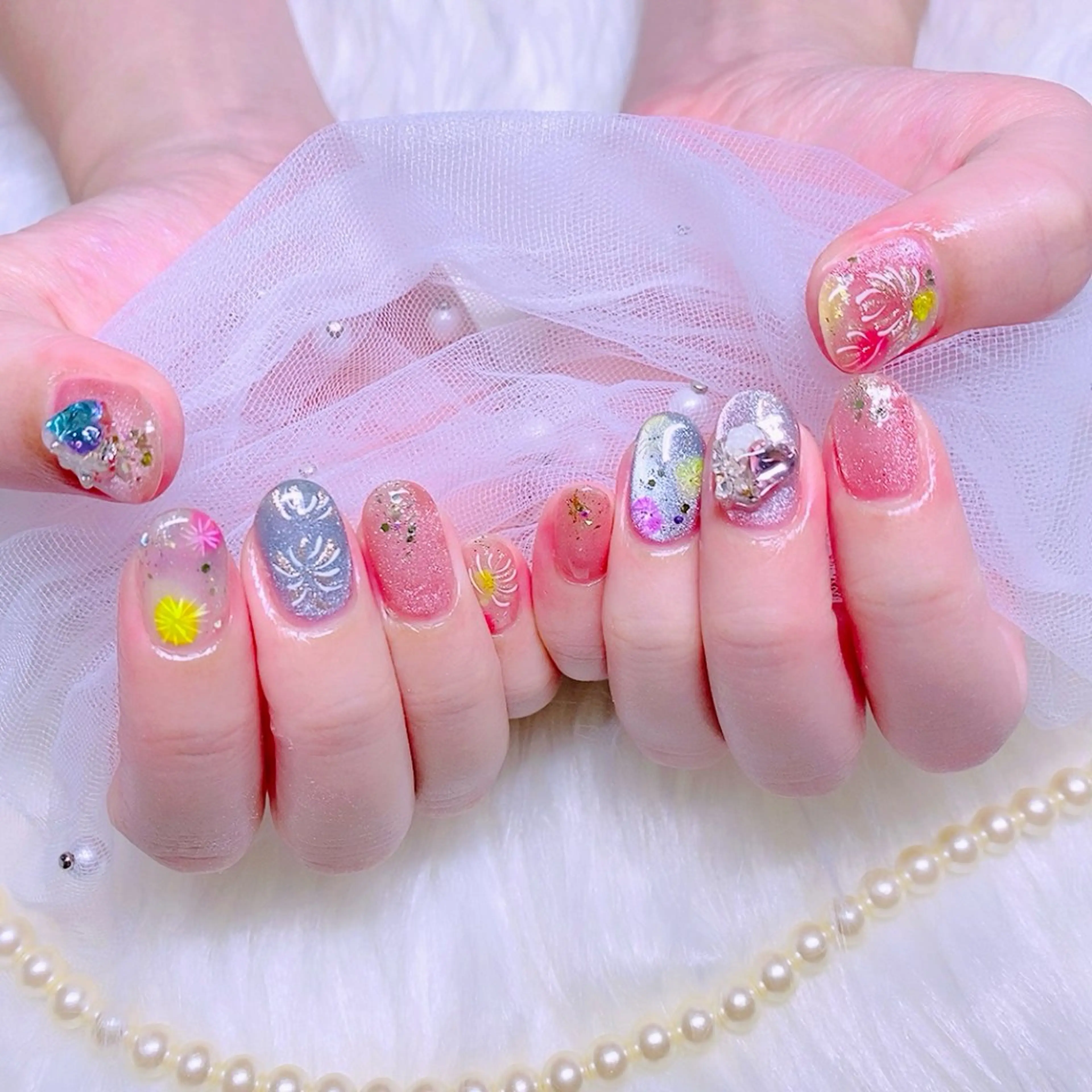 ネイル マグネットネイル Nail Yunaのネイルデザイン